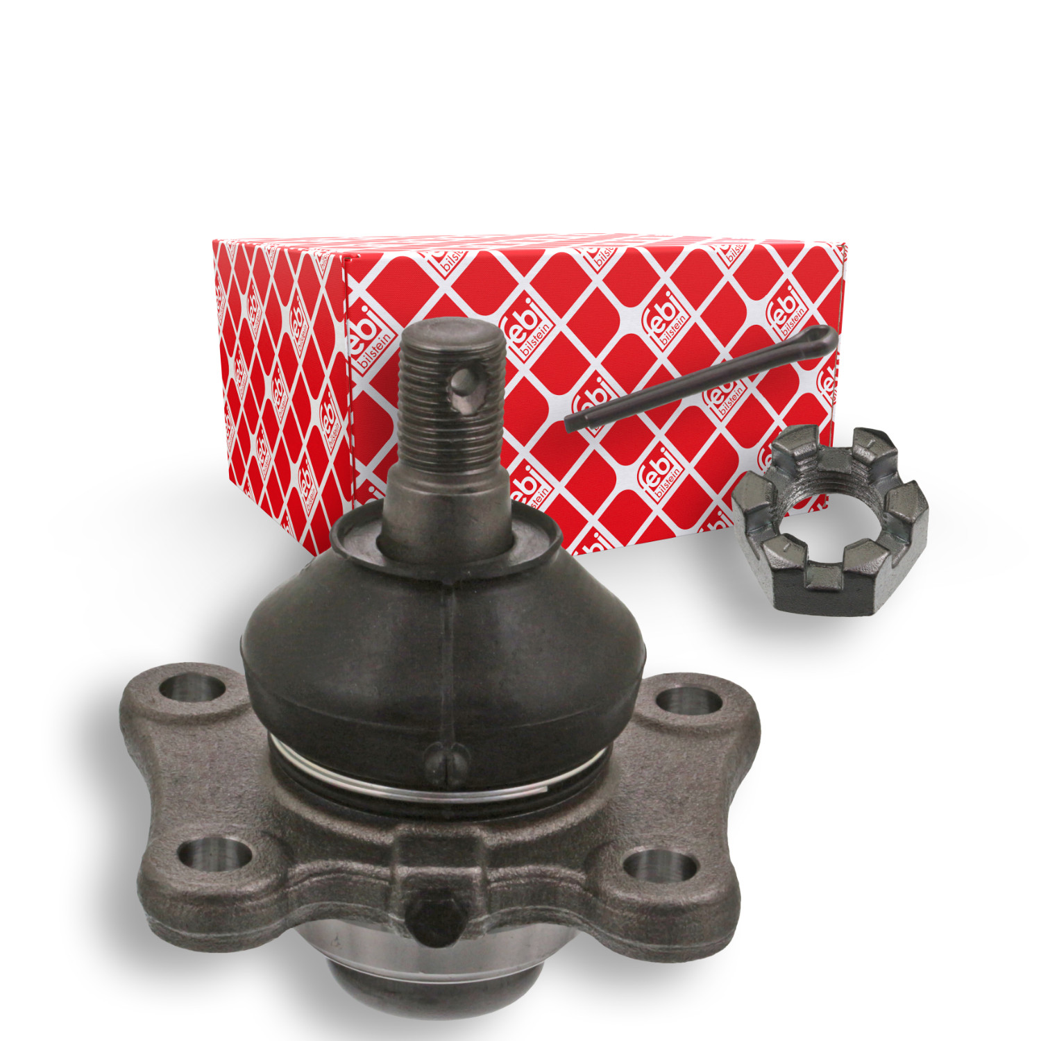 FEBI BILSTEIN Trag-/F&uuml;hrungsgelenk 43002 f&uuml;r TOYOTA VW, Vorderachse links, unten