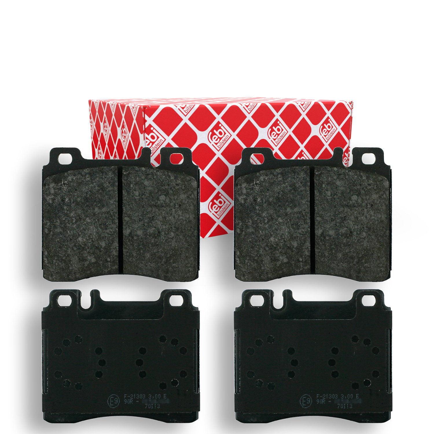 FEBI BILSTEIN Bremsbelagsatz, Scheibenbremse 16096 f&uuml;r MERCEDES-BENZ