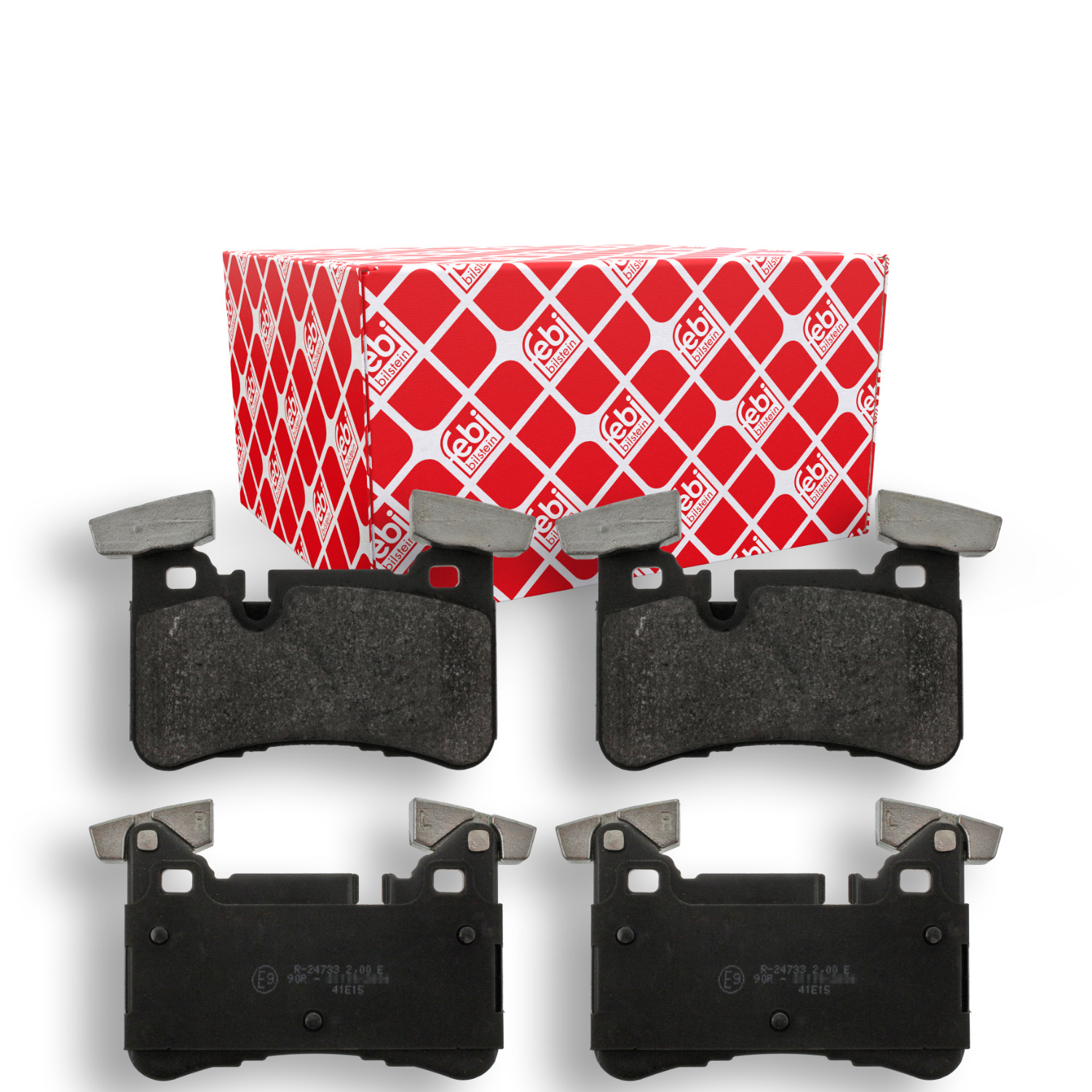 FEBI BILSTEIN Bremsbelagsatz, Scheibenbremse 116132 f&uuml;r MERCEDES-BENZ