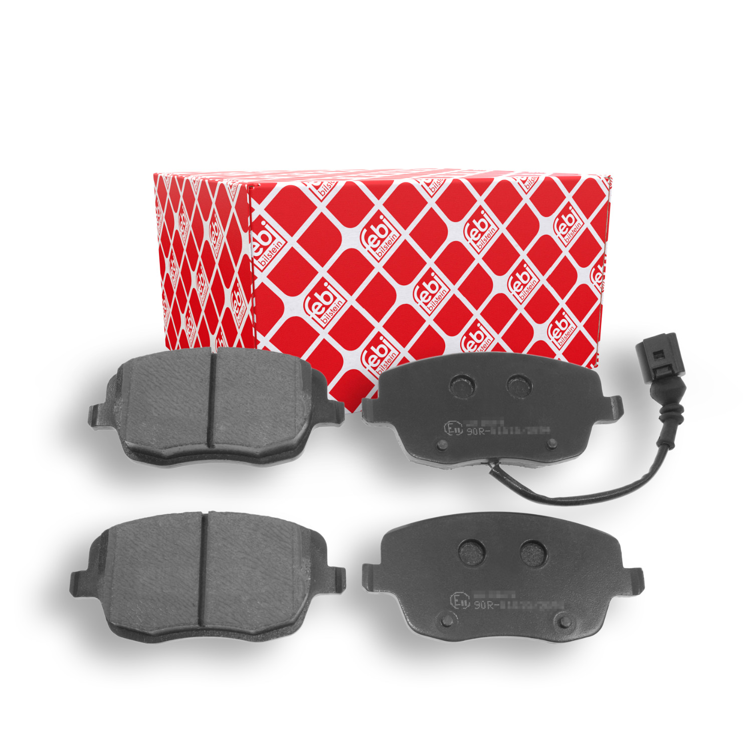 FEBI BILSTEIN Bremsbelagsatz, Scheibenbremse 16998 f&uuml;r SEAT SKODA VW