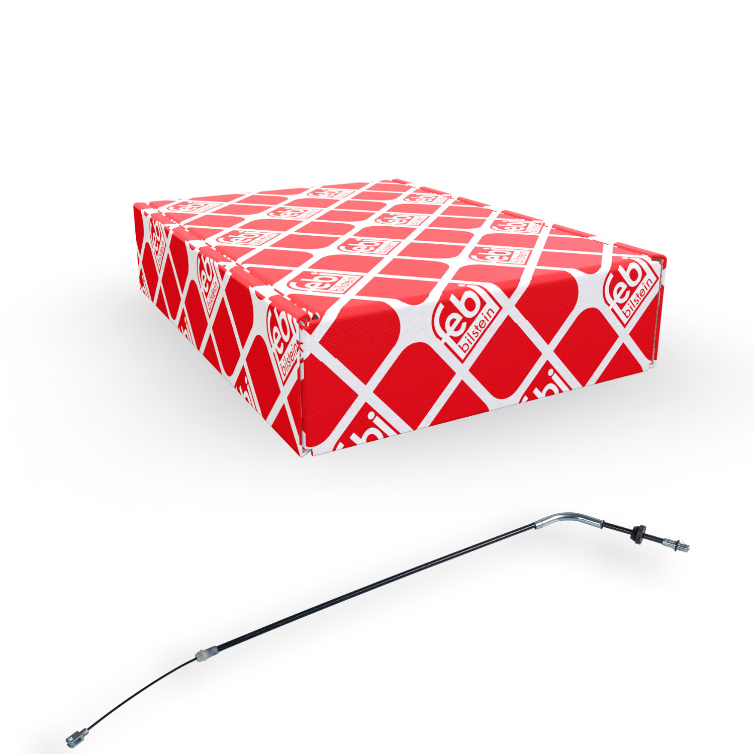 FEBI BILSTEIN Seilzug, Feststellbremse 108966 f&uuml;r FORD, vorne