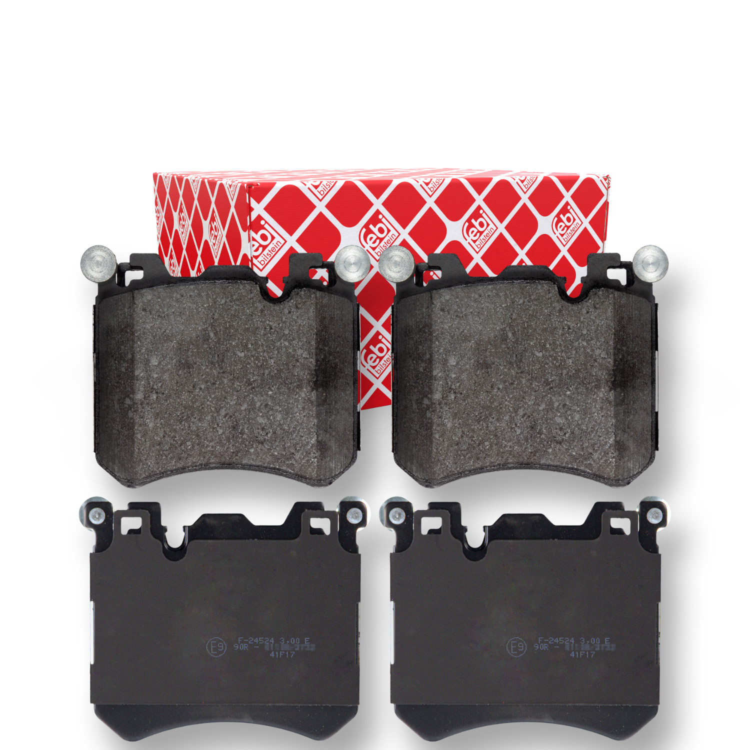 FEBI BILSTEIN Bremsbelagsatz, Scheibenbremse 116033 f&uuml;r BMW, Vorderachse