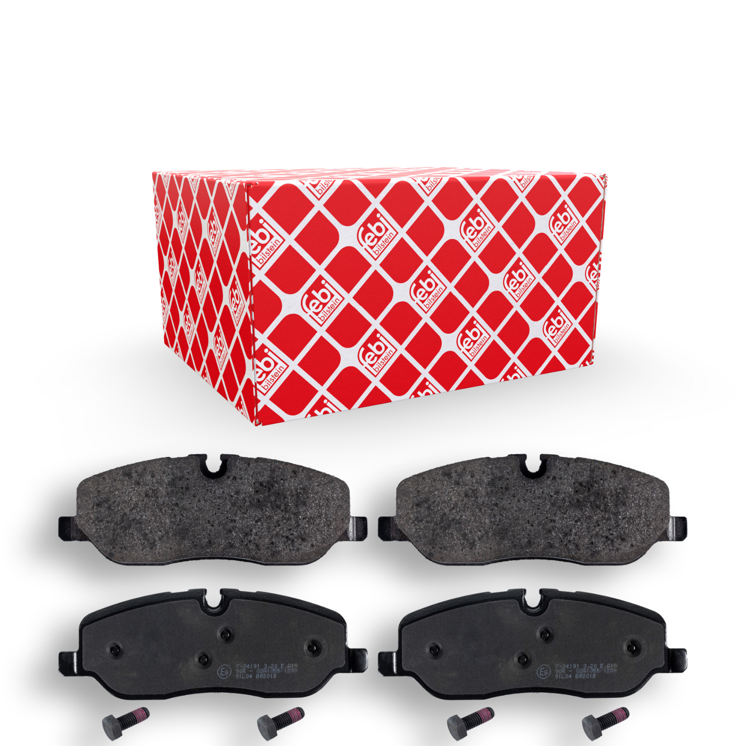 FEBI BILSTEIN Bremsbelagsatz, Scheibenbremse 116119 f&uuml;r MASSEY FERGUSON