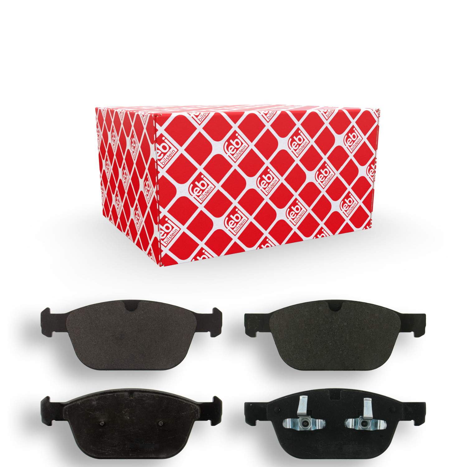 FEBI BILSTEIN Bremsbelagsatz, Scheibenbremse 16773 f&uuml;r VOLVO, Vorderachse