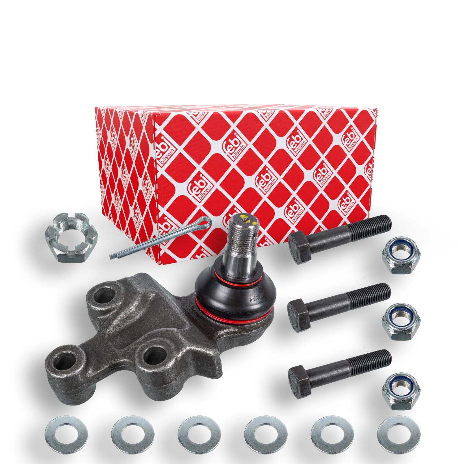 FEBI BILSTEIN Trag-/F&uuml;hrungsgelenk 41689 f&uuml;r KIA, Vorderachse links, unten