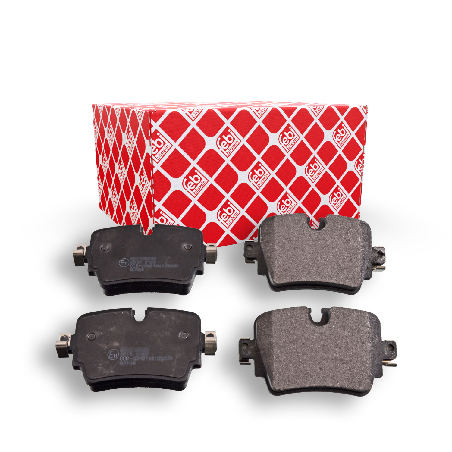 FEBI BILSTEIN Bremsbelagsatz, Scheibenbremse 116416 f&uuml;r JAGUAR, Hinterachse