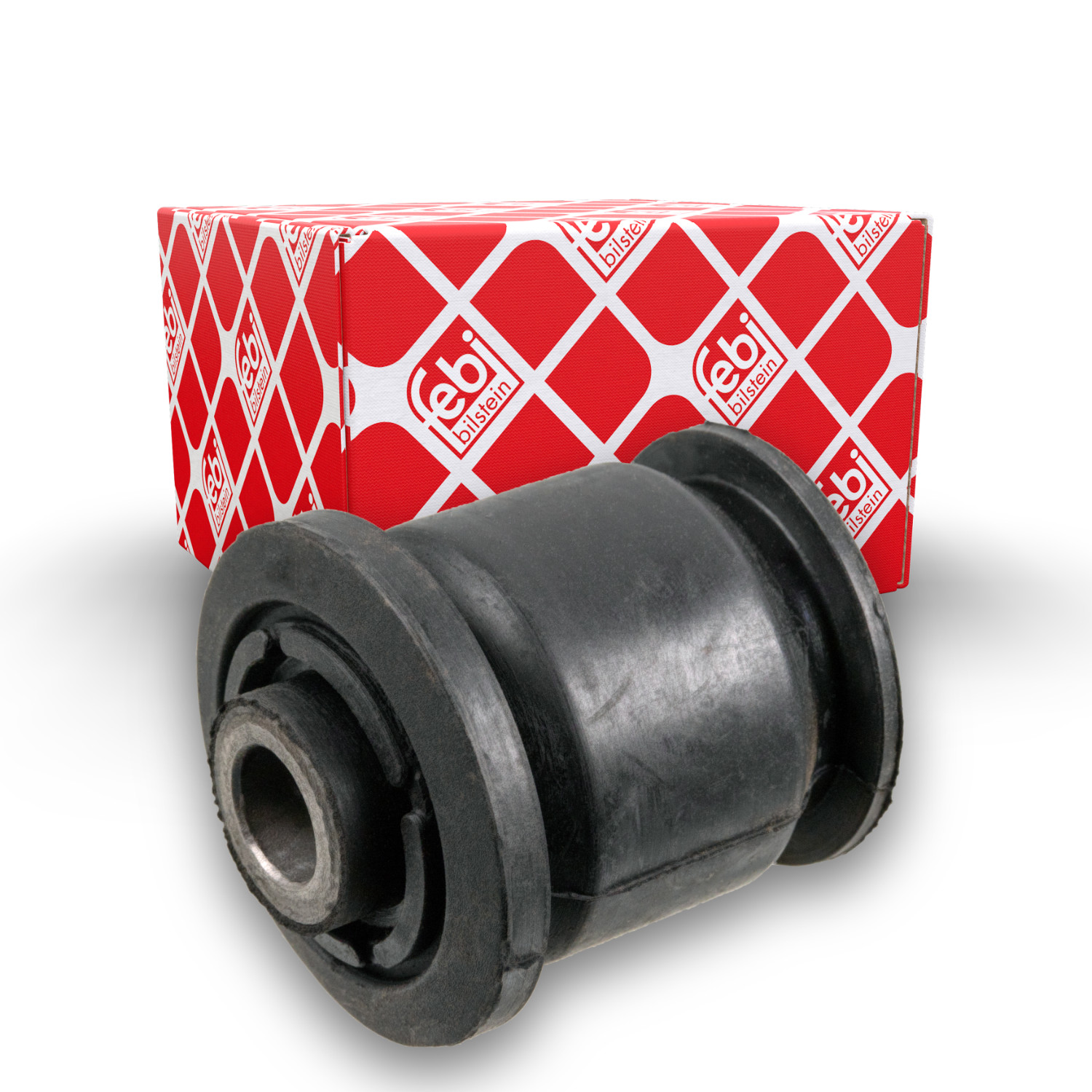 FEBI BILSTEIN Lagerung, Lenker 42322 f&uuml;r MAZDA, Vorderachse links, unten, vorne