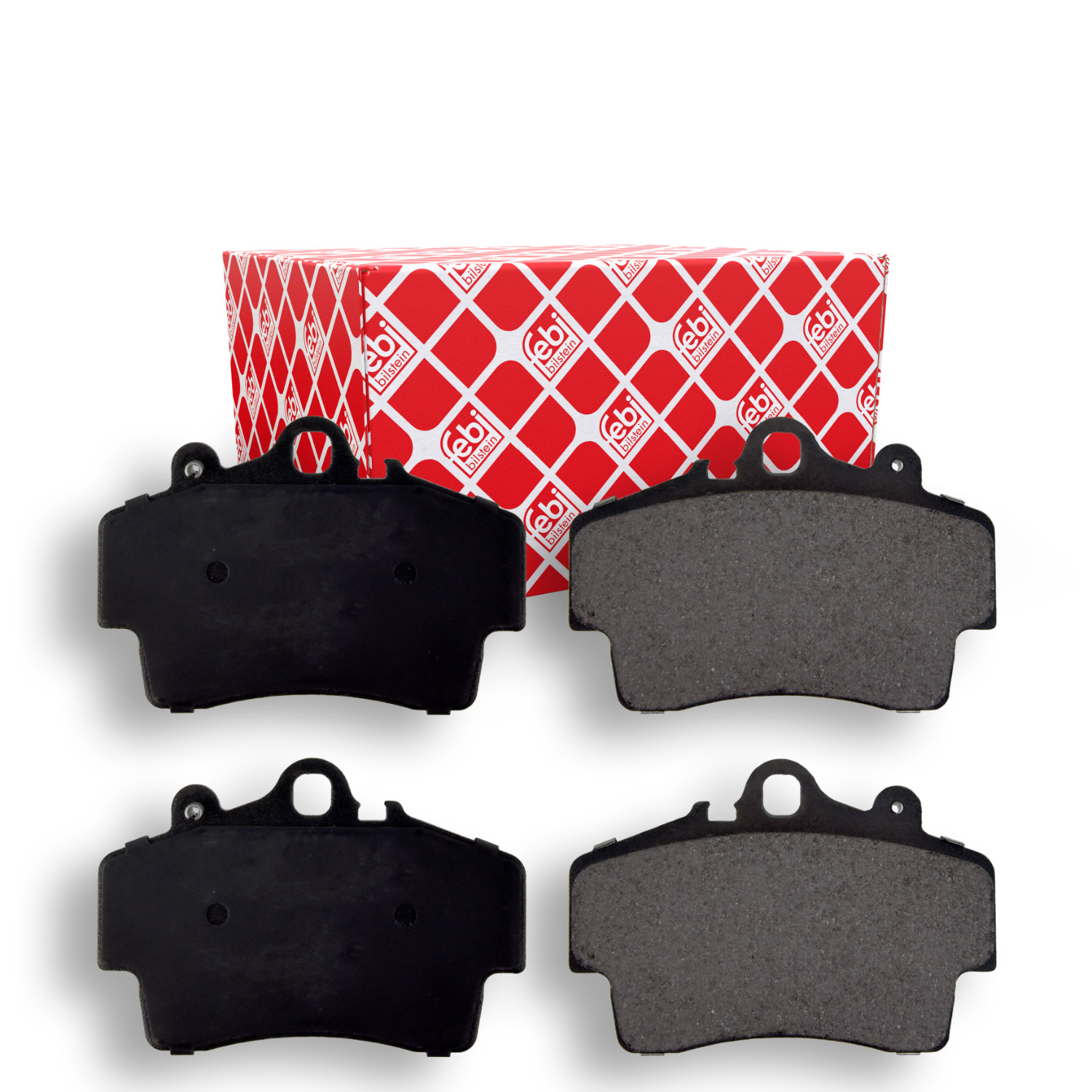 FEBI BILSTEIN Bremsbelagsatz, Scheibenbremse 16759 f&uuml;r PORSCHE, Vorderachse