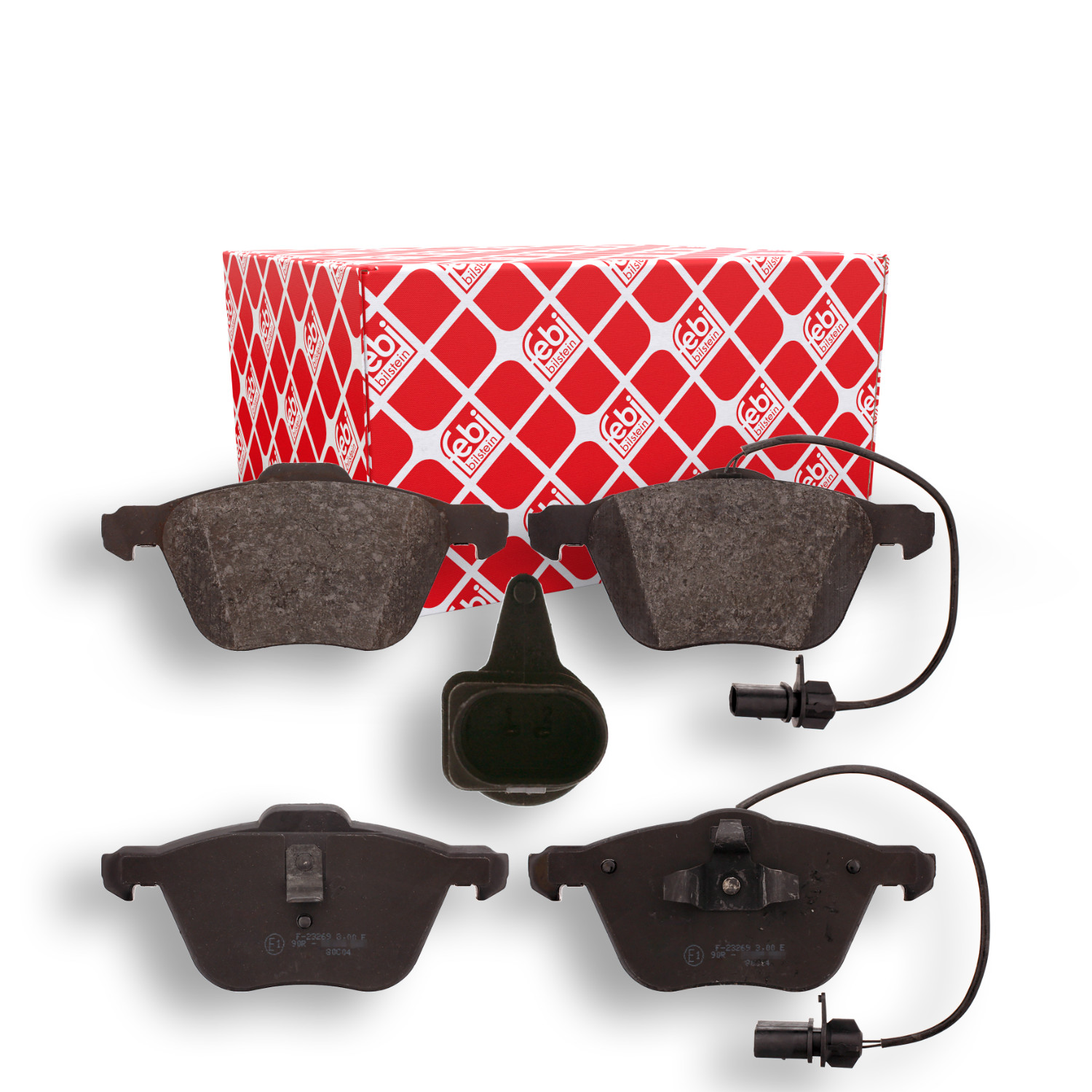 FEBI BILSTEIN Bremsbelagsatz, Scheibenbremse 16629 f&uuml;r FORD SEAT VW FORD USA