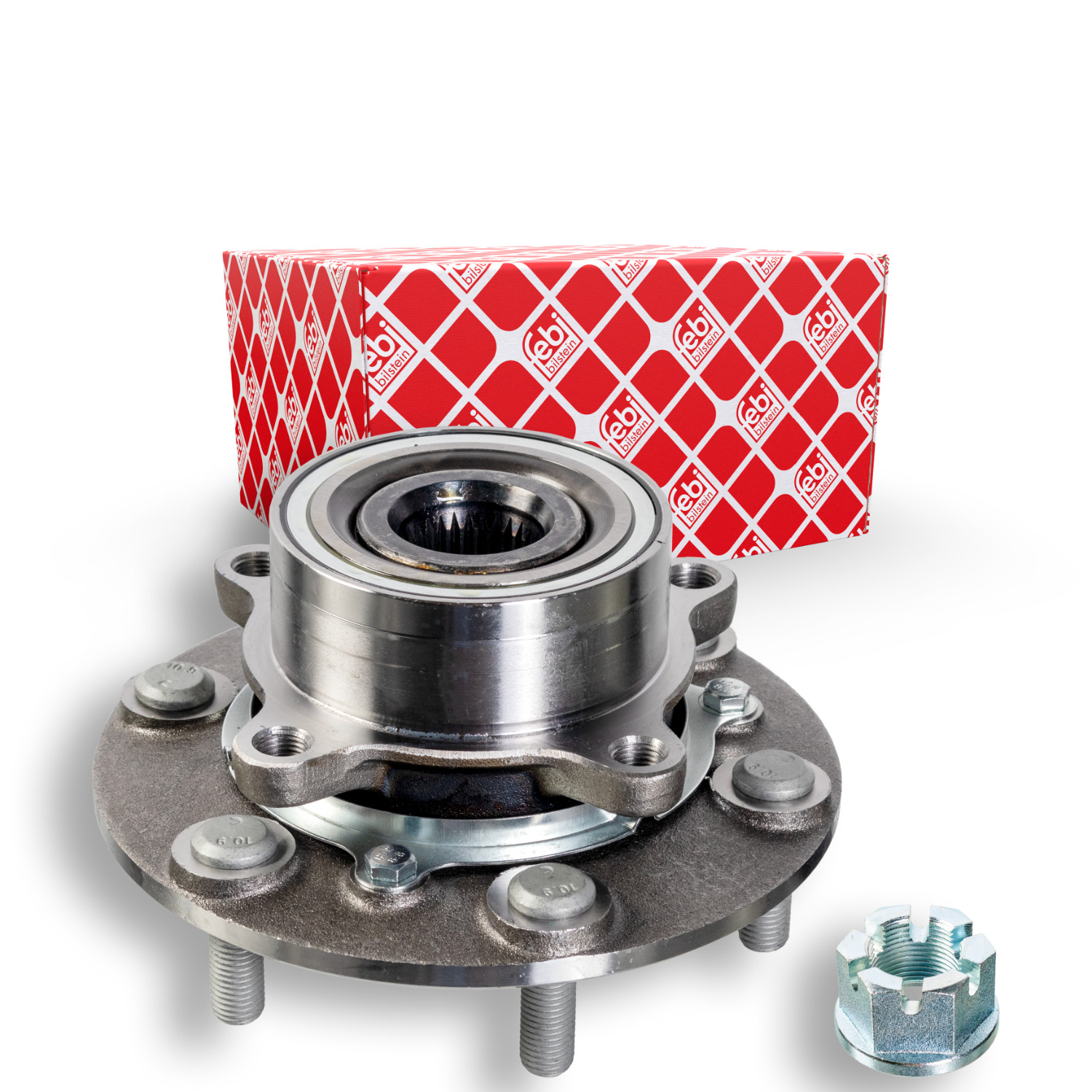 FEBI BILSTEIN Radlagersatz 173378 für MITSUBISHI, Vorderachse