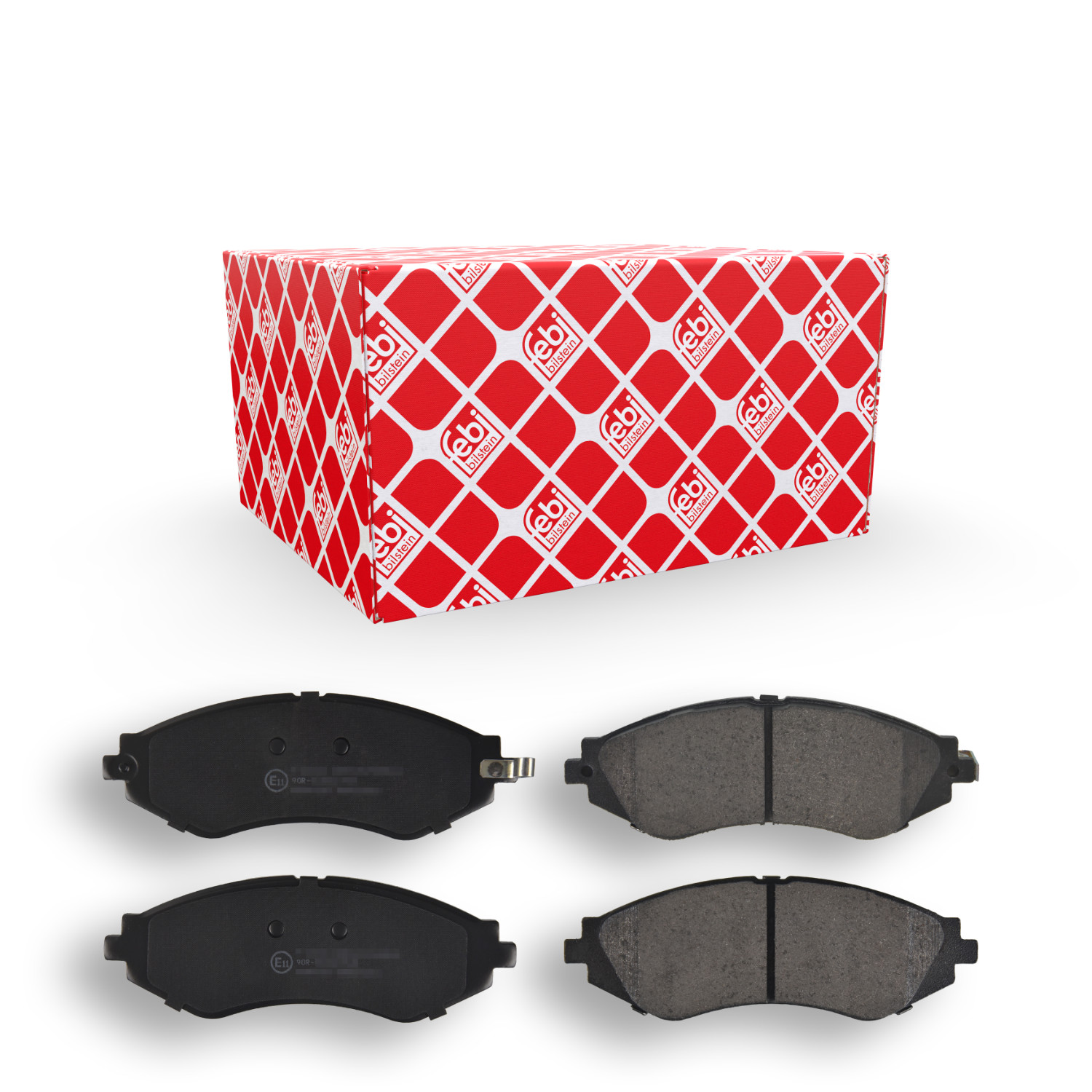 FEBI BILSTEIN Bremsbelagsatz, Scheibenbremse 16510 für CHEVROLET DAEWOO