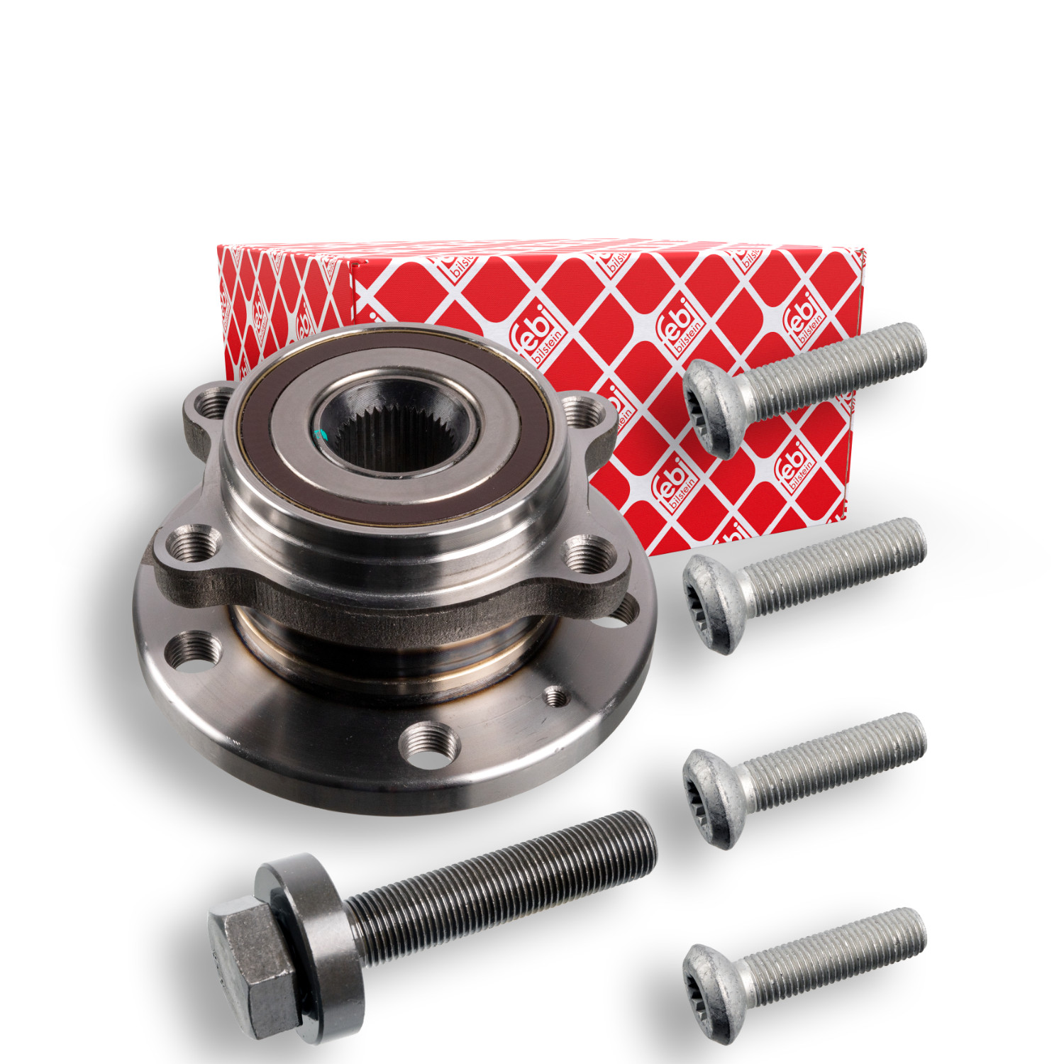 FEBI BILSTEIN Radlagersatz 27317 f&uuml;r AUDI SEAT SKODA VW, Hinterachse links