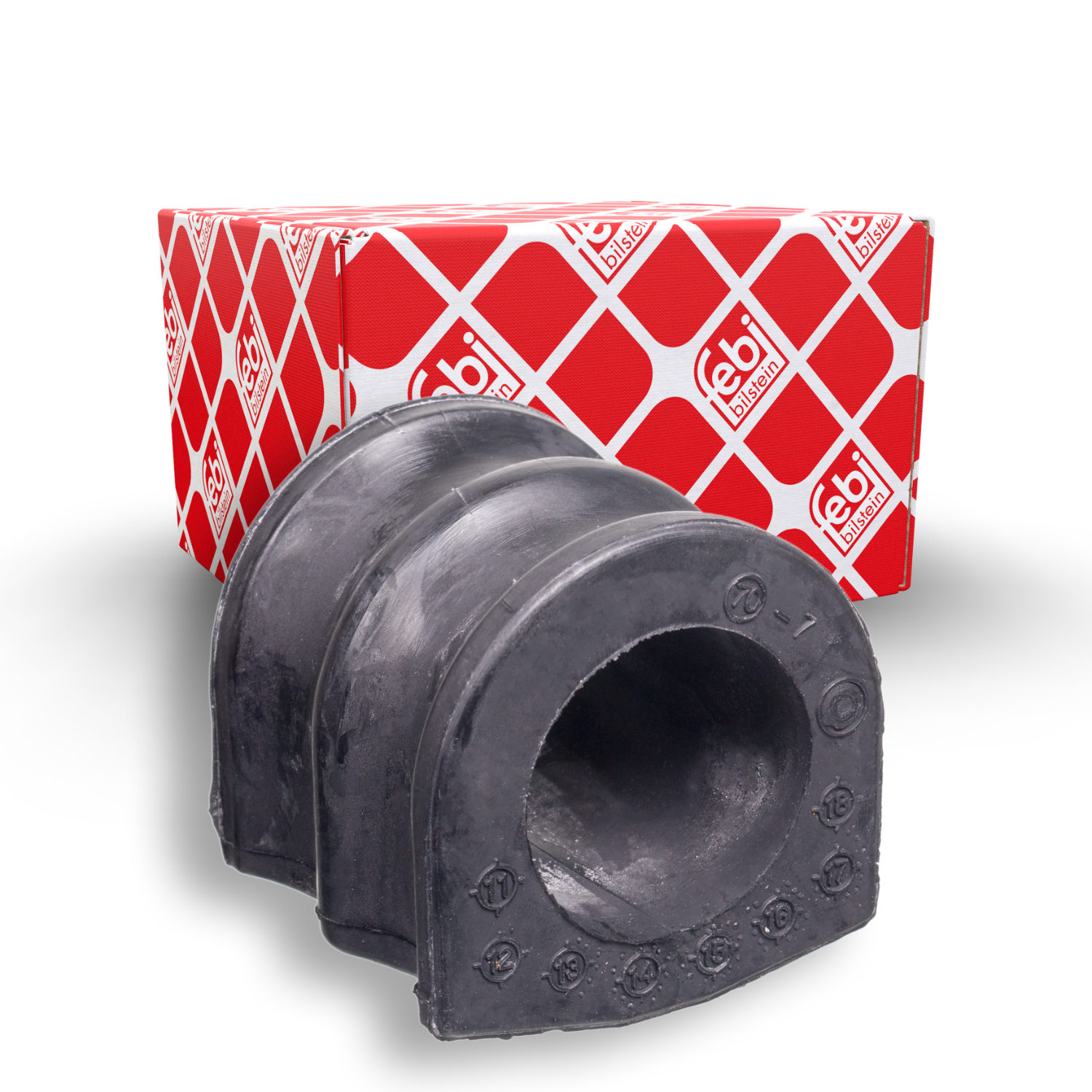 FEBI BILSTEIN Lagerung, Stabilisator 42558 f&uuml;r NISSAN, Vorderachse