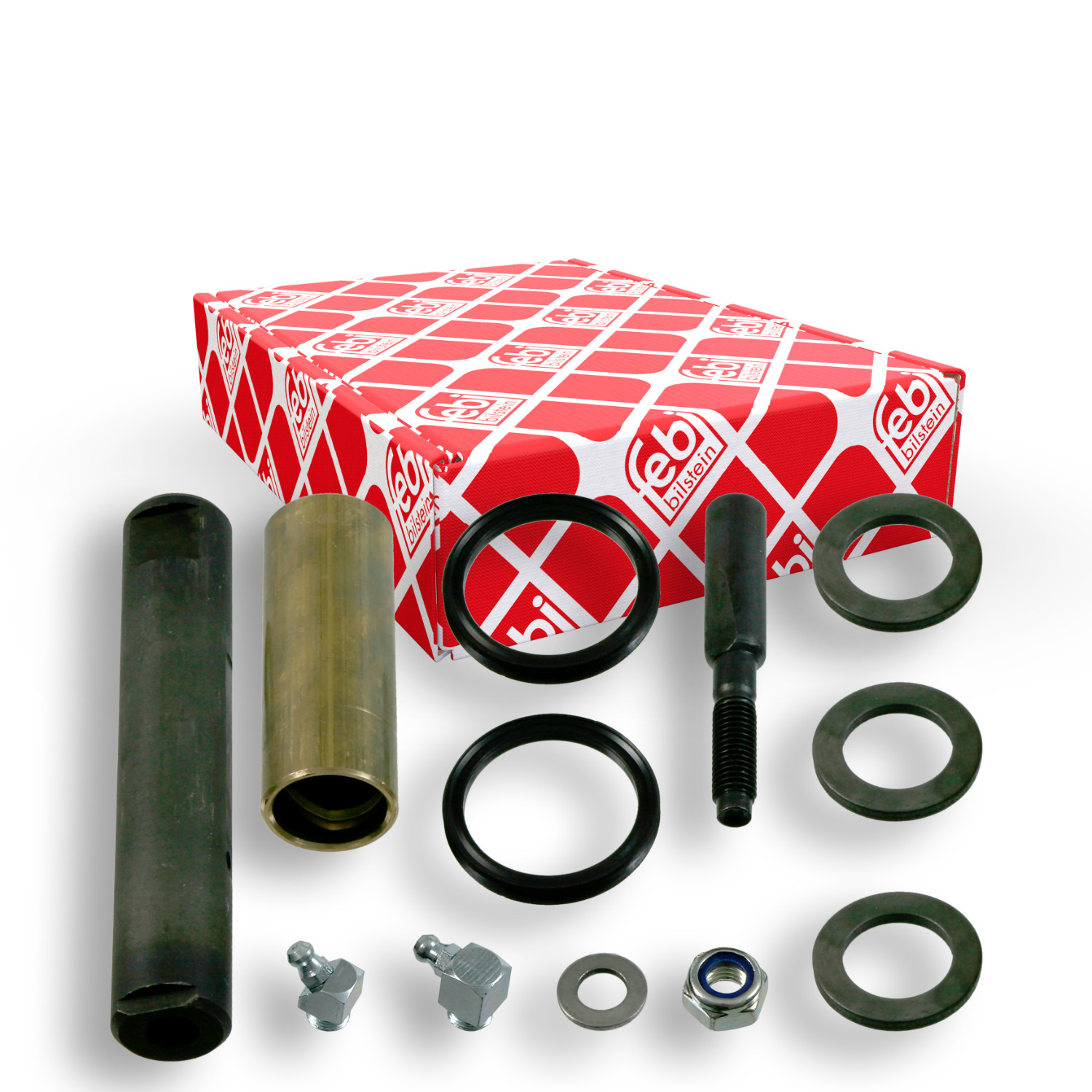 FEBI BILSTEIN Reparatursatz, Federbolzen 05490 f&uuml;r MERCEDES-BENZ, Vorderachse