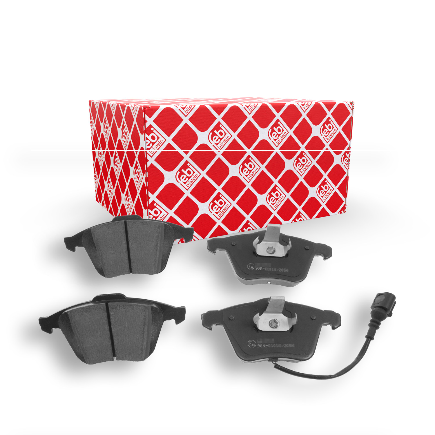 FEBI BILSTEIN Bremsbelagsatz, Scheibenbremse 16538 f&uuml;r AUDI SEAT SKODA VW