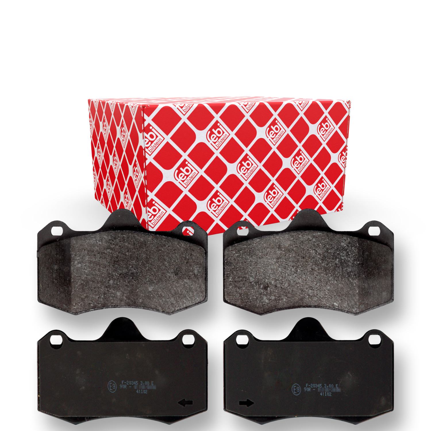 FEBI BILSTEIN Bremsbelagsatz, Scheibenbremse 116207 f&uuml;r RENAULT SEAT LOTUS