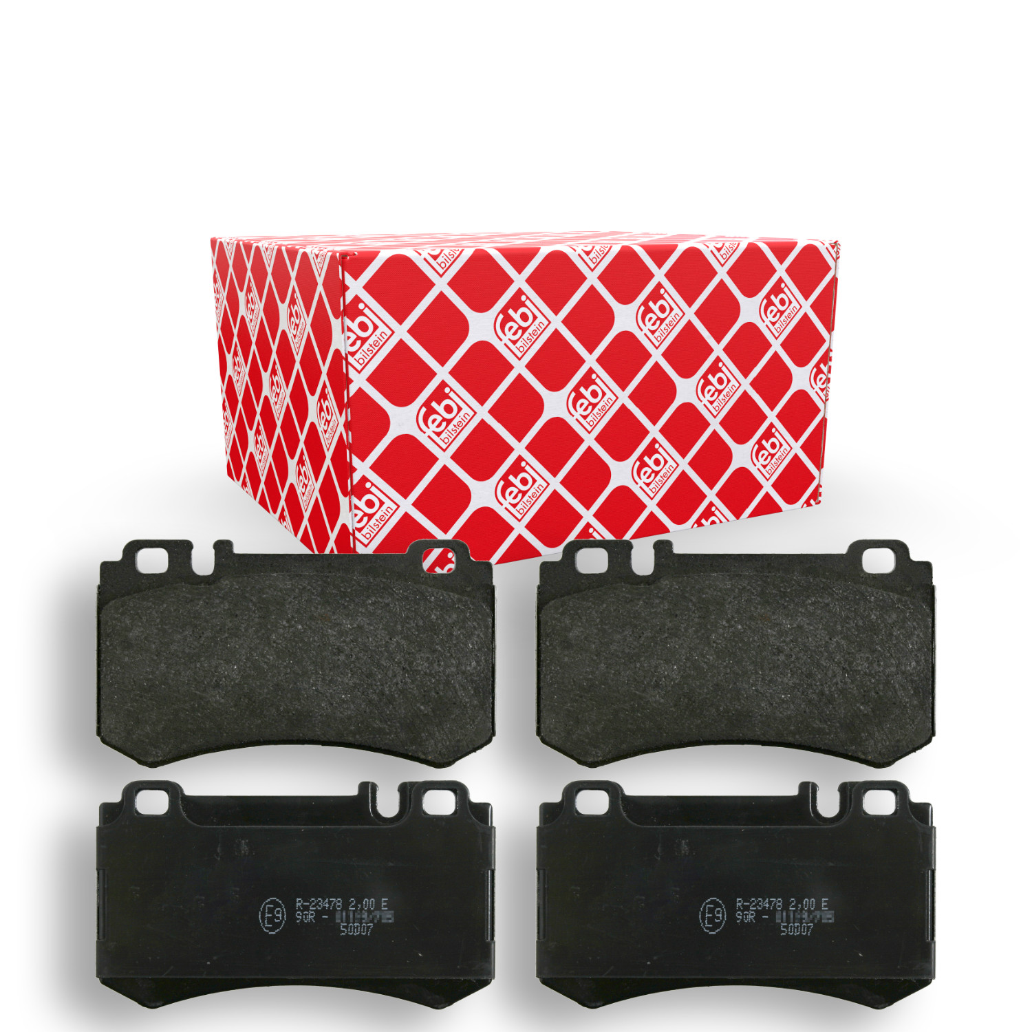 FEBI BILSTEIN Bremsbelagsatz, Scheibenbremse 16475 f&uuml;r MERCEDES-BENZ