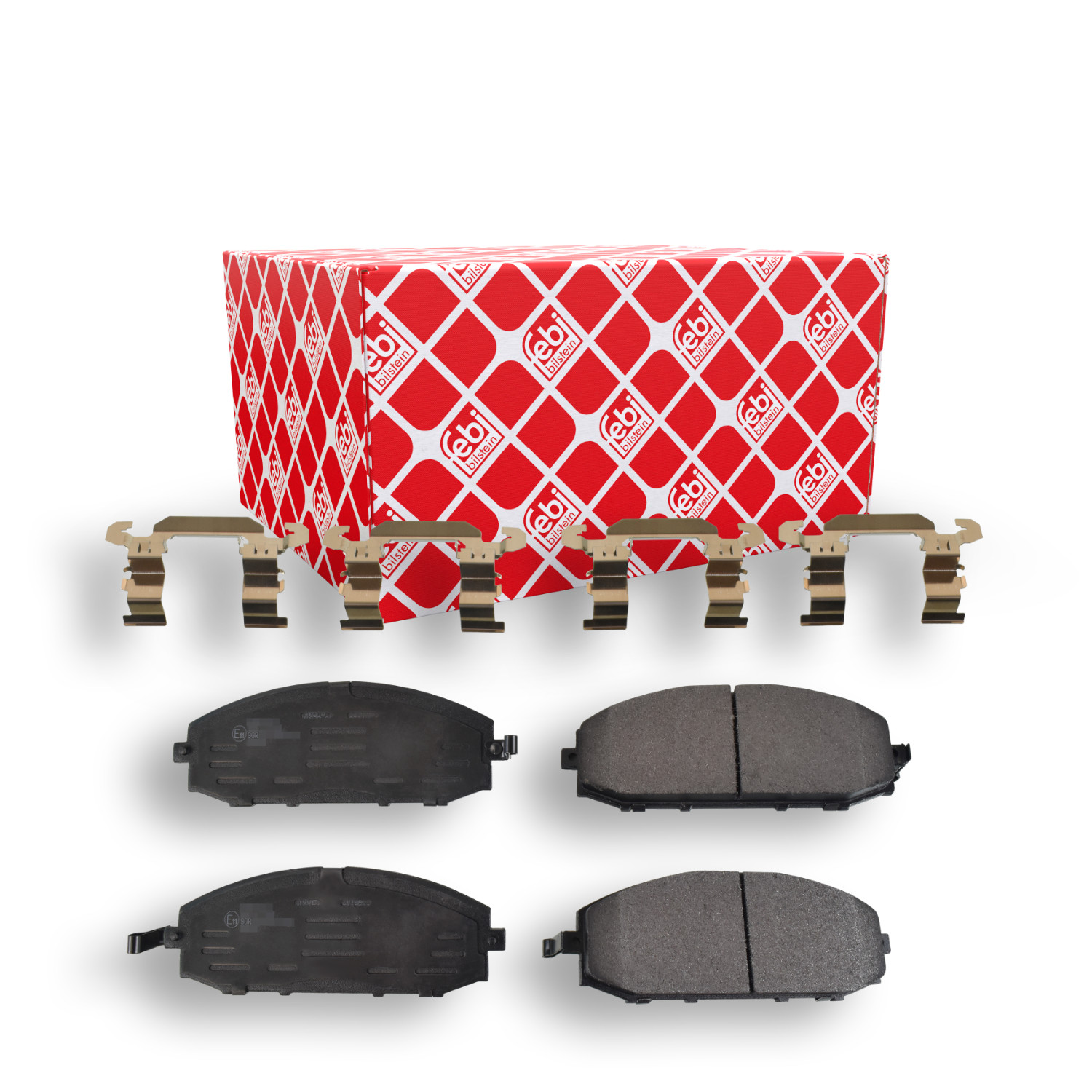 FEBI BILSTEIN Bremsbelagsatz, Scheibenbremse 116377 f&uuml;r NISSAN, Vorderachse