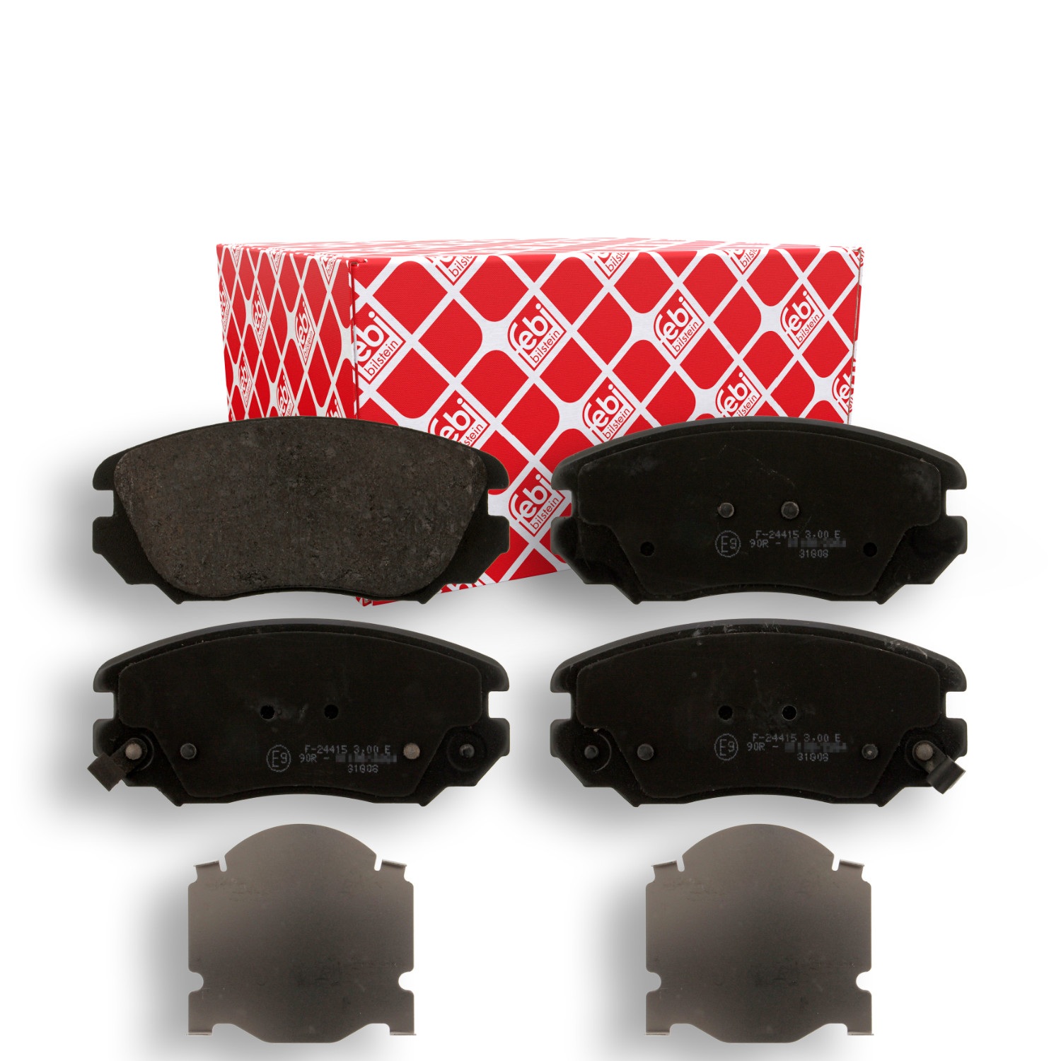 FEBI BILSTEIN Bremsbelagsatz, Scheibenbremse 16895 f&uuml;r OPEL SAAB VAUXHALL
