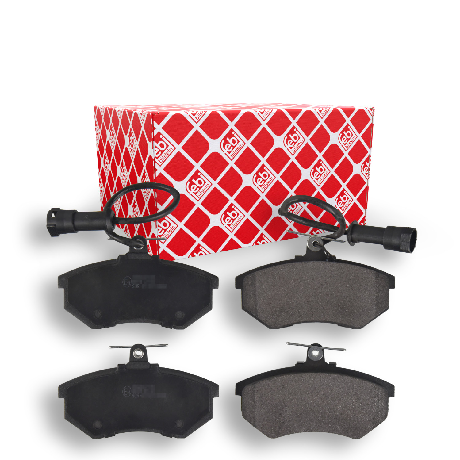 FEBI BILSTEIN Bremsbelagsatz, Scheibenbremse 16066 f&uuml;r AUDI CHERY, Vorderachse
