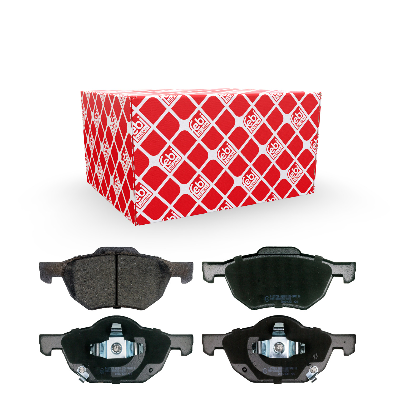 FEBI BILSTEIN Bremsbelagsatz, Scheibenbremse 116315 f&uuml;r HONDA, Vorderachse