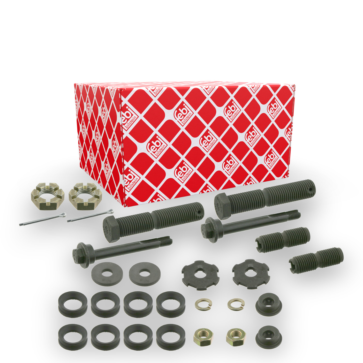 Montagesatz, Lenker FEBI BILSTEIN 01119 f&uuml;r MERCEDES-BENZ, Vorderachse links