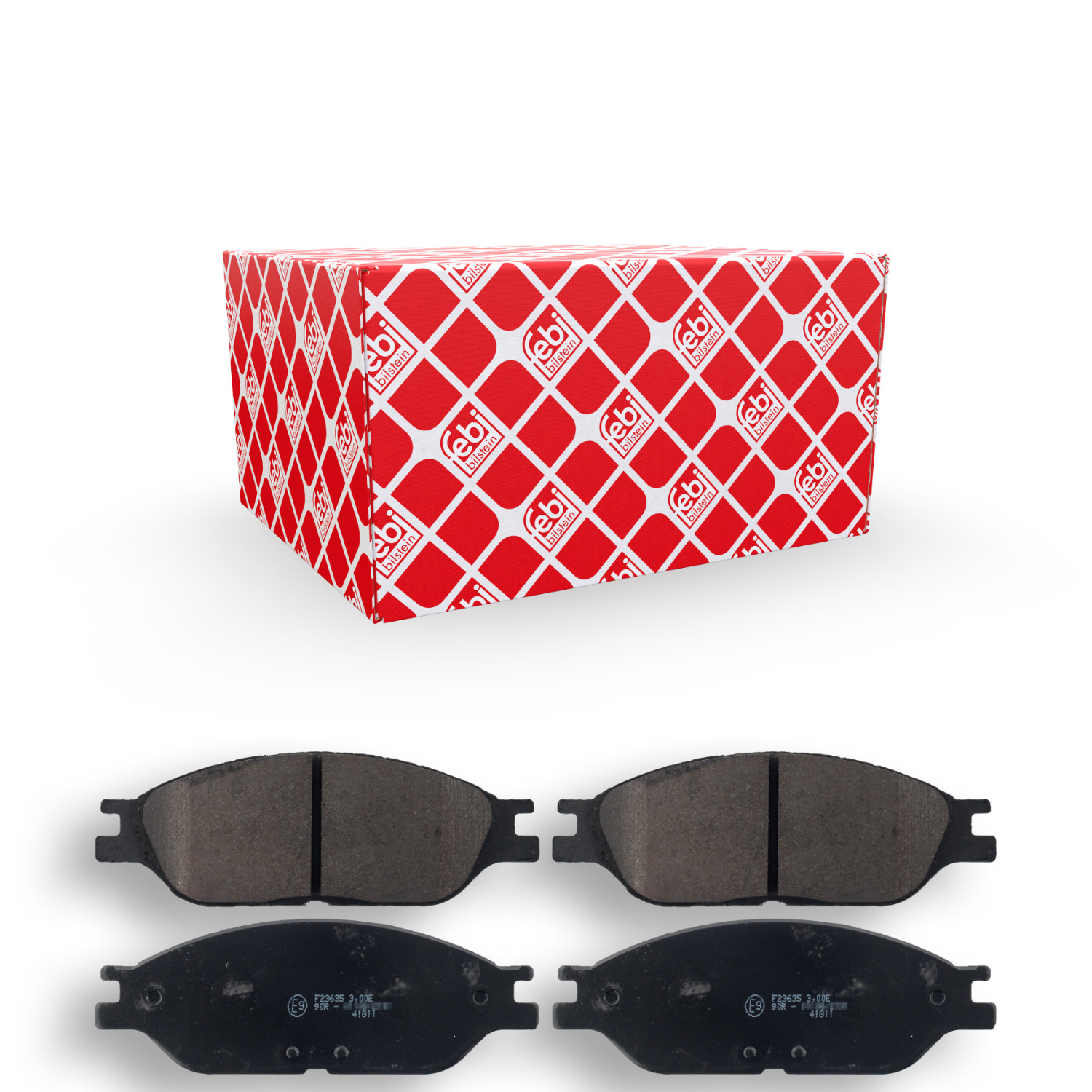 FEBI BILSTEIN Bremsbelagsatz, Scheibenbremse 116072 f&uuml;r FORD USA, Vorderachse