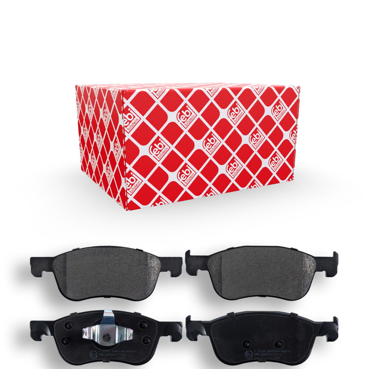 FEBI BILSTEIN Bremsbelagsatz, Scheibenbremse 116238 f&uuml;r FORD FORD MOTOR COMPANY