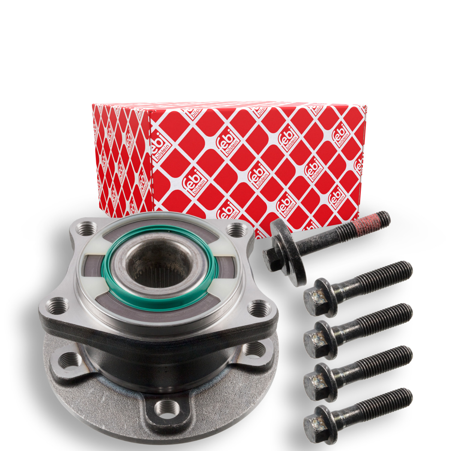 FEBI BILSTEIN Radlagersatz 101106 f&uuml;r VOLVO, Hinterachse links