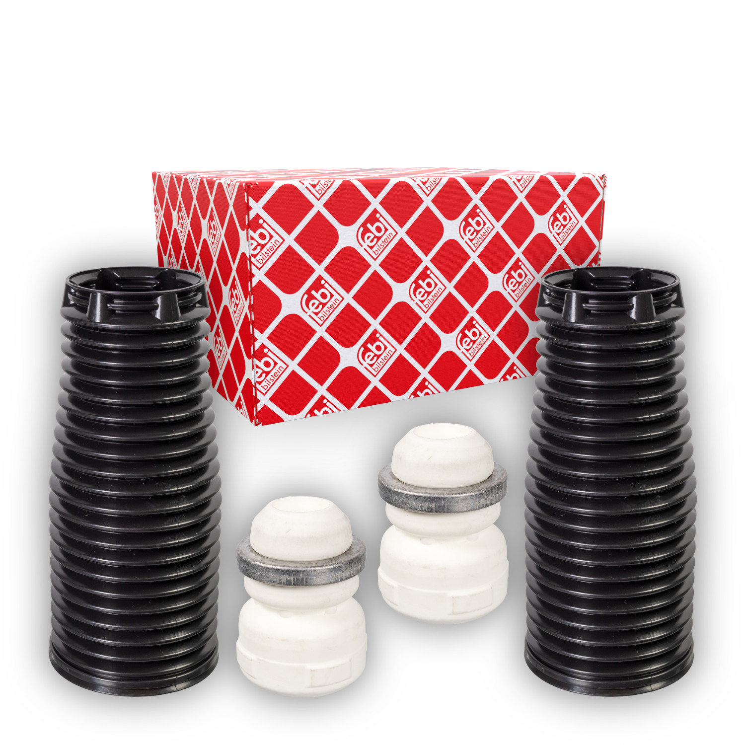 FEBI BILSTEIN Staubschutzsatz, Sto&szlig;d&auml;mpfer 170034 f&uuml;r MAN VW, Vorderachse