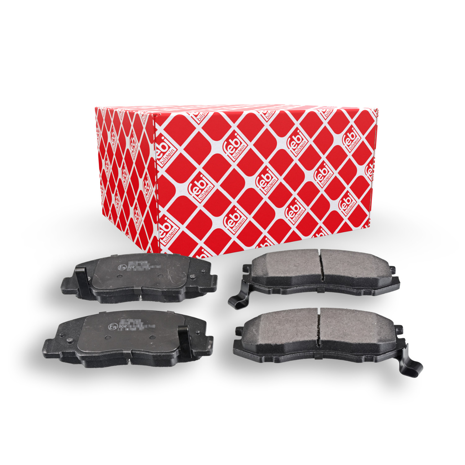 FEBI BILSTEIN Bremsbelagsatz, Scheibenbremse 170898 f&uuml;r TOYOTA, Vorderachse