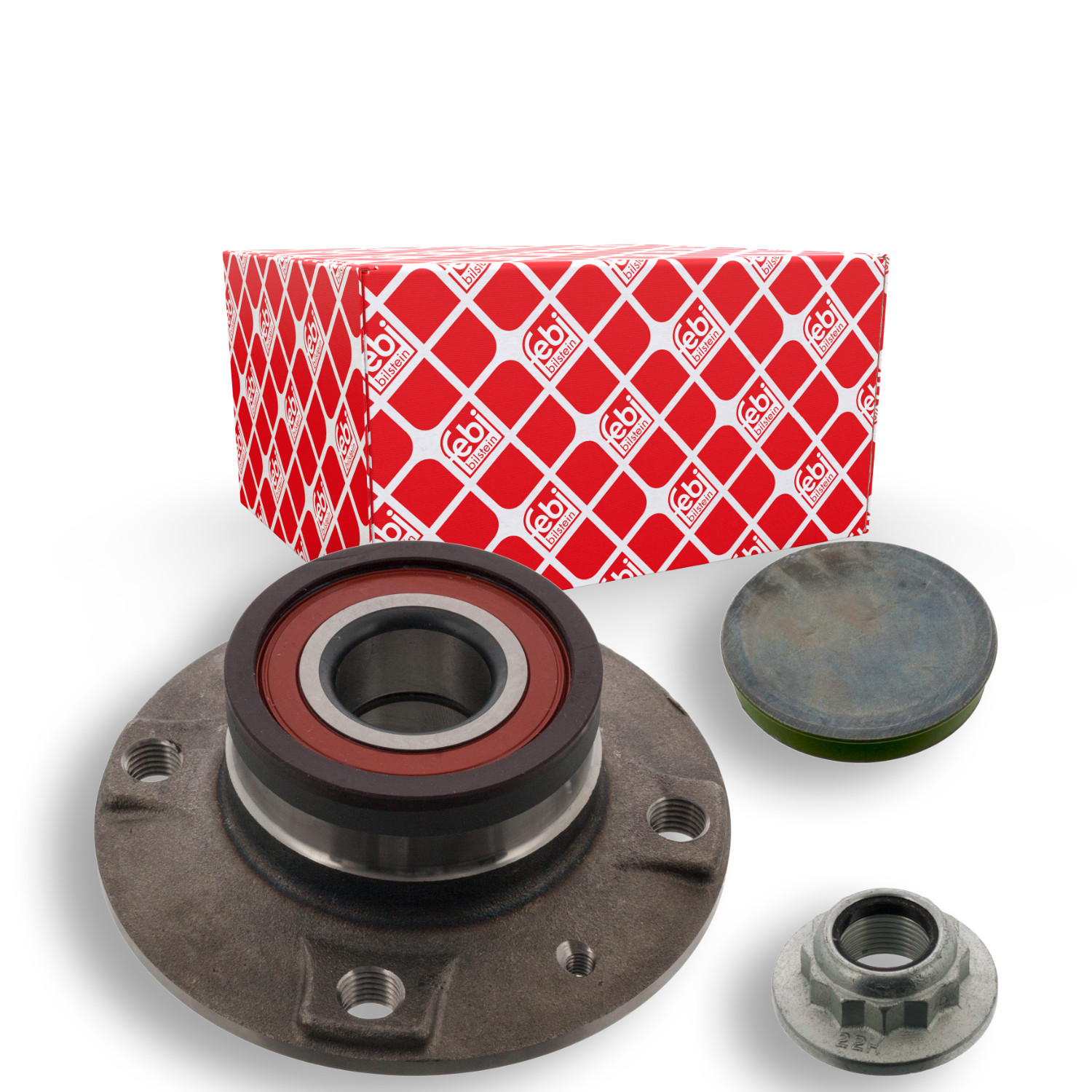 FEBI BILSTEIN Radlagersatz 40660 f&uuml;r SEAT SKODA VW, Hinterachse links