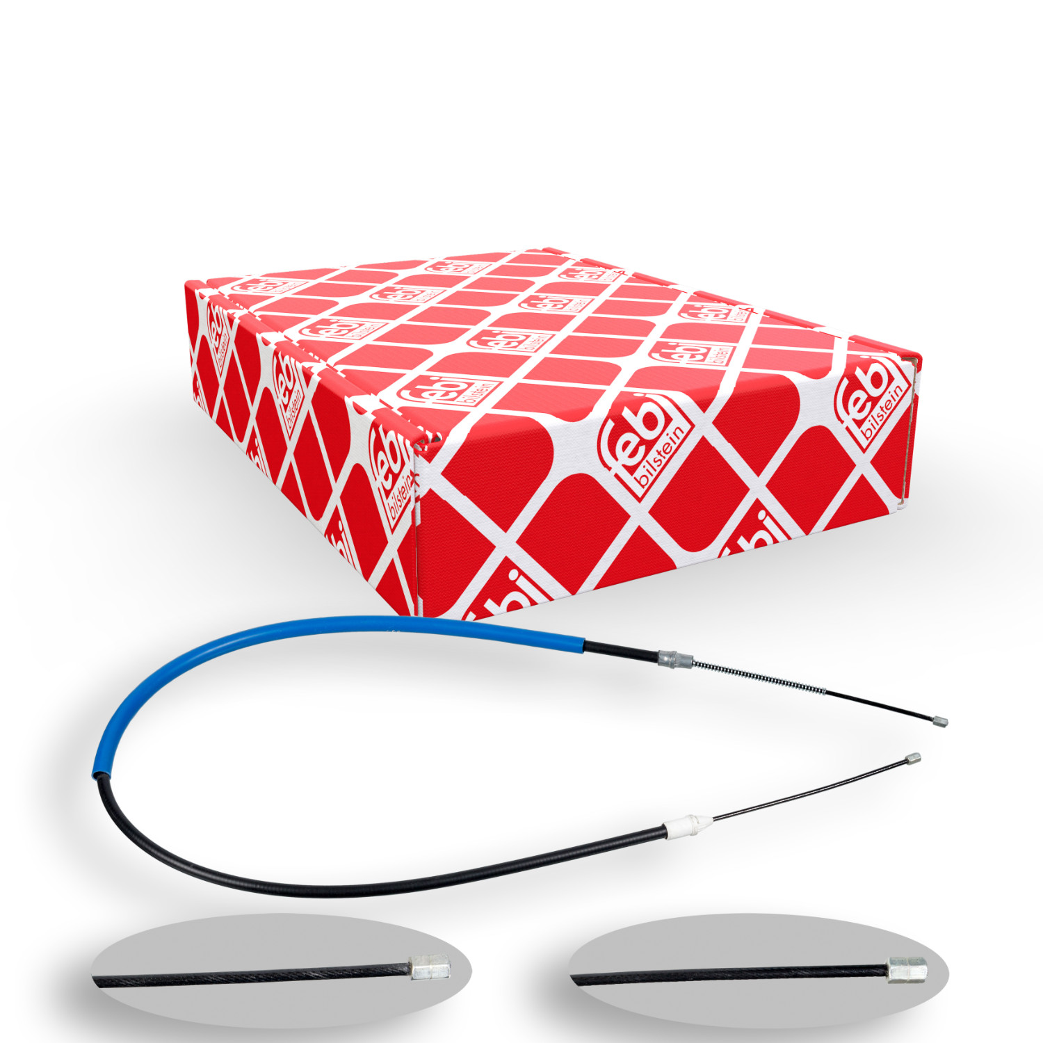 FEBI BILSTEIN Seilzug, Feststellbremse 101816 für RENAULT, hinten links