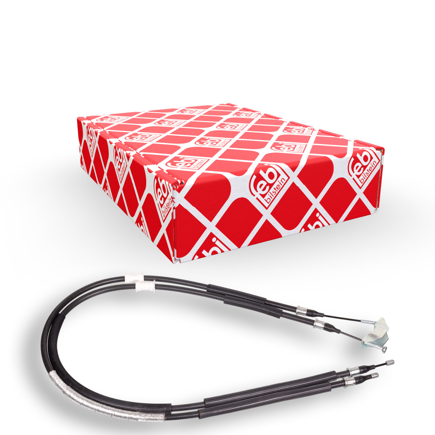 Seilzug, Feststellbremse FEBI BILSTEIN 49627 f&uuml;r OPEL VAUXHALL, hinten links