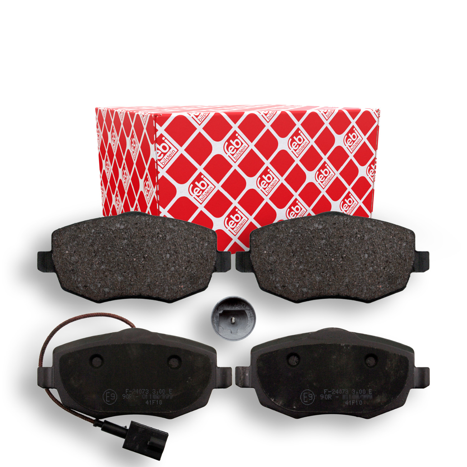 FEBI BILSTEIN Bremsbelagsatz, Scheibenbremse 116097 f&uuml;r LANCIA, Vorderachse