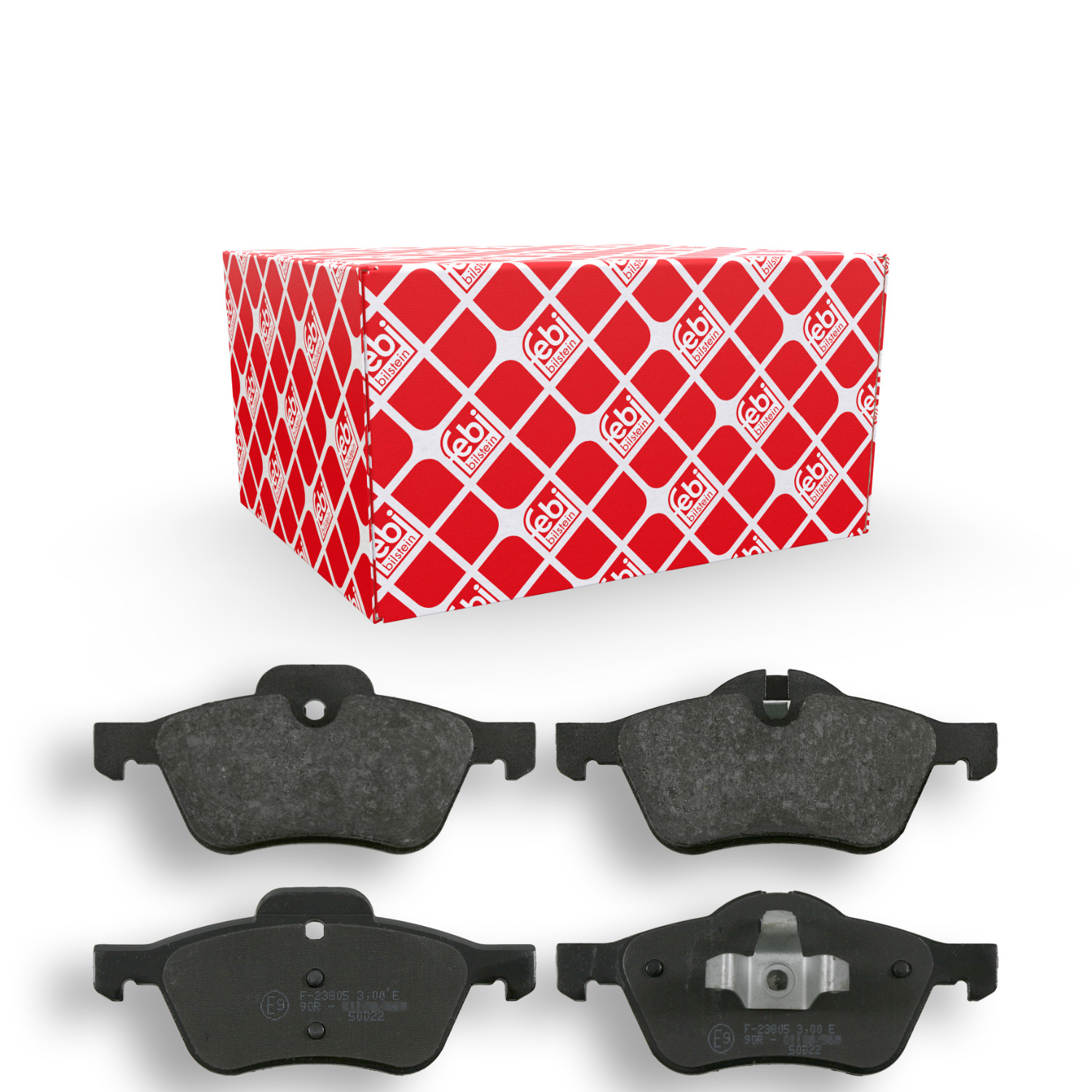 FEBI BILSTEIN Bremsbelagsatz, Scheibenbremse 16490 f&uuml;r MINI, Vorderachse
