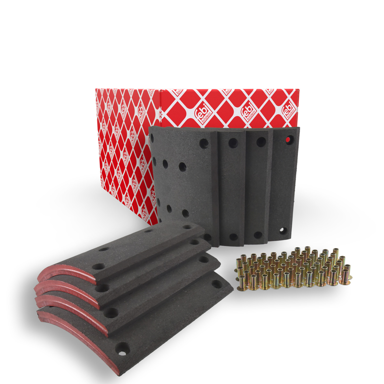 FEBI BILSTEIN Bremsbelag, Trommelbremse 172083 für MAN MERCEDES-BENZ