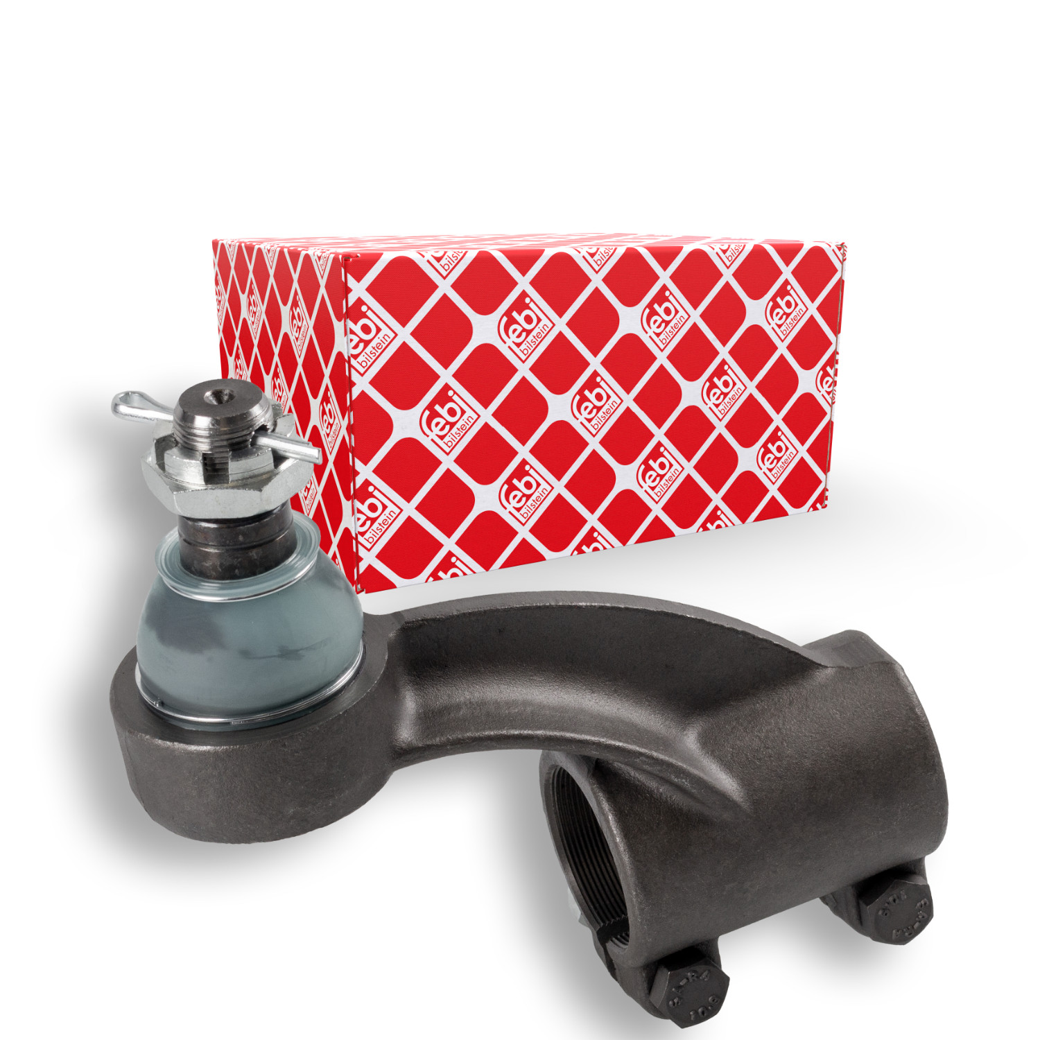 FEBI BILSTEIN Spurstangenkopf 09875 ProKit f&uuml;r SCANIA, Vorderachse links