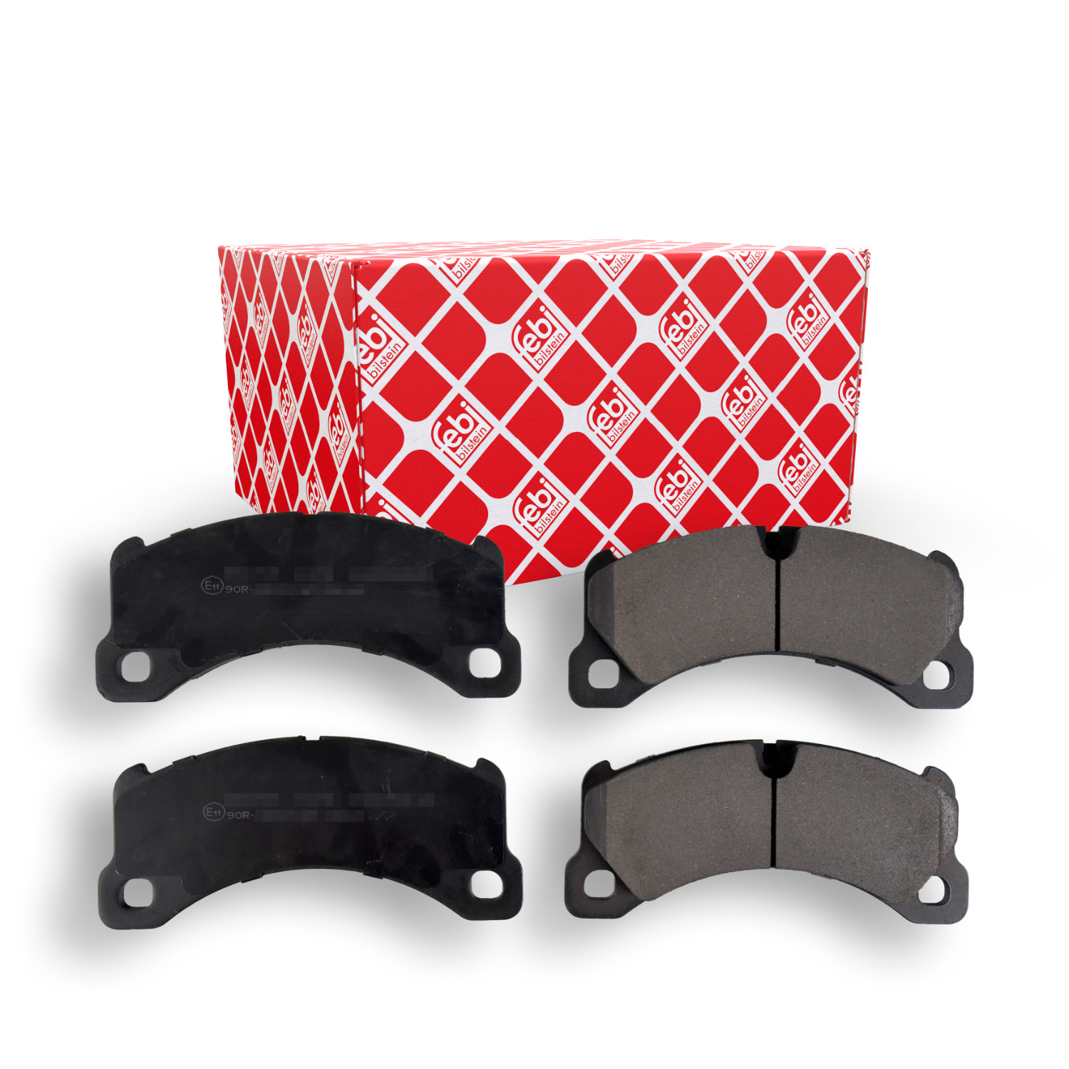 Bremsbelagsatz, Scheibenbremse FEBI BILSTEIN 173742 f&uuml;r PORSCHE, Vorderachse
