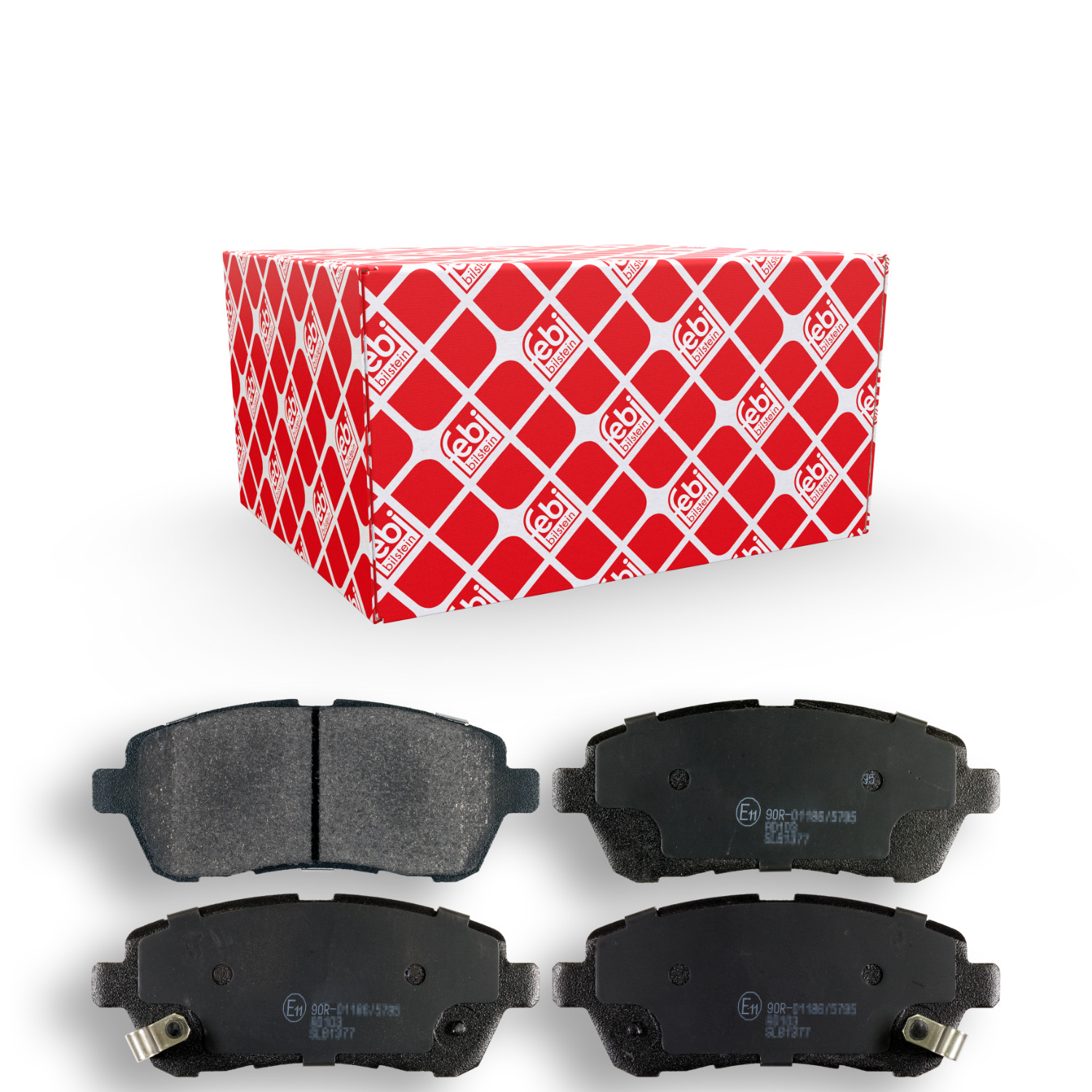 FEBI BILSTEIN Bremsbelagsatz, Scheibenbremse 170652 f&uuml;r SUZUKI, Vorderachse