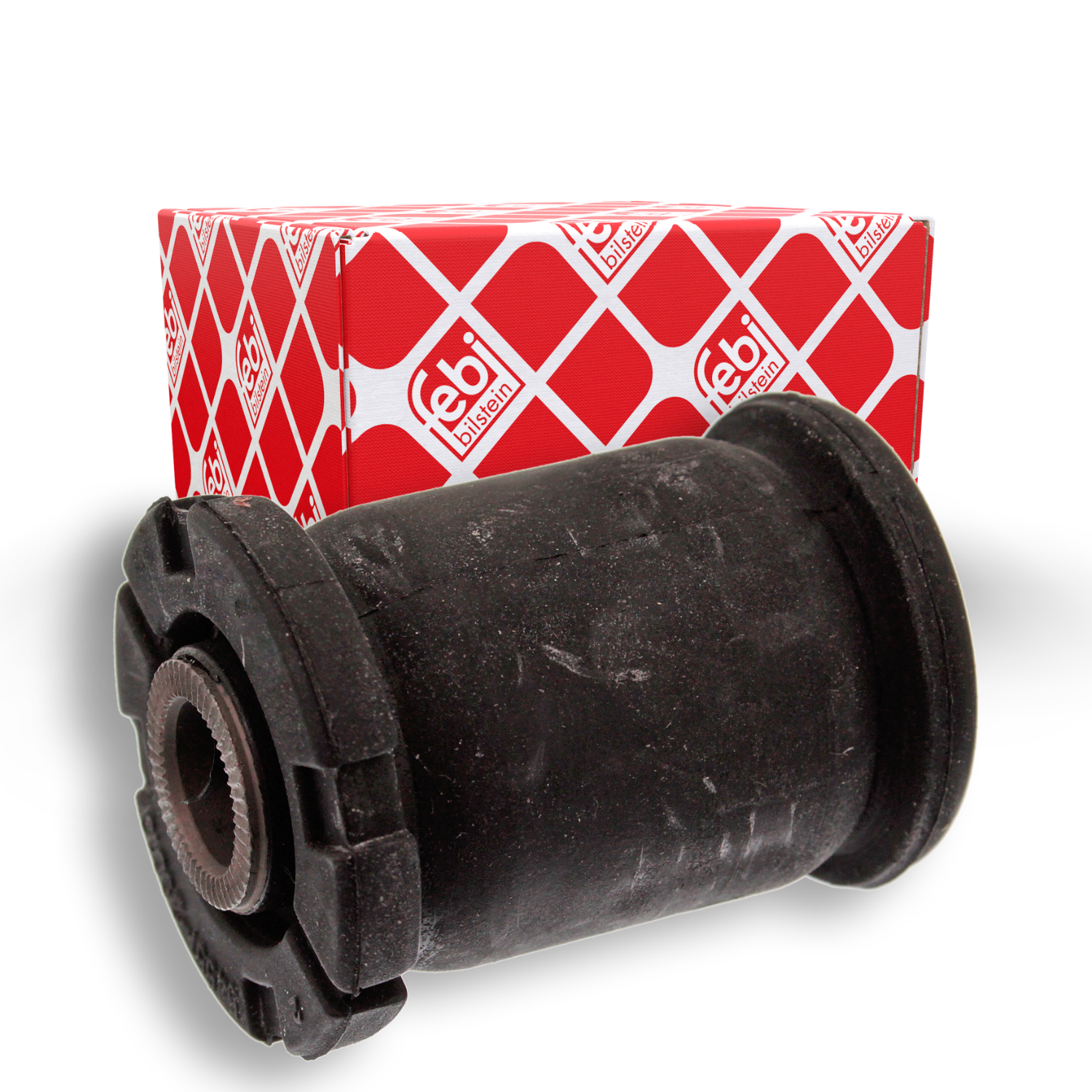 FEBI BILSTEIN Lagerung, Lenker 41556 f&uuml;r HYUNDAI, Vorderachse links, unten