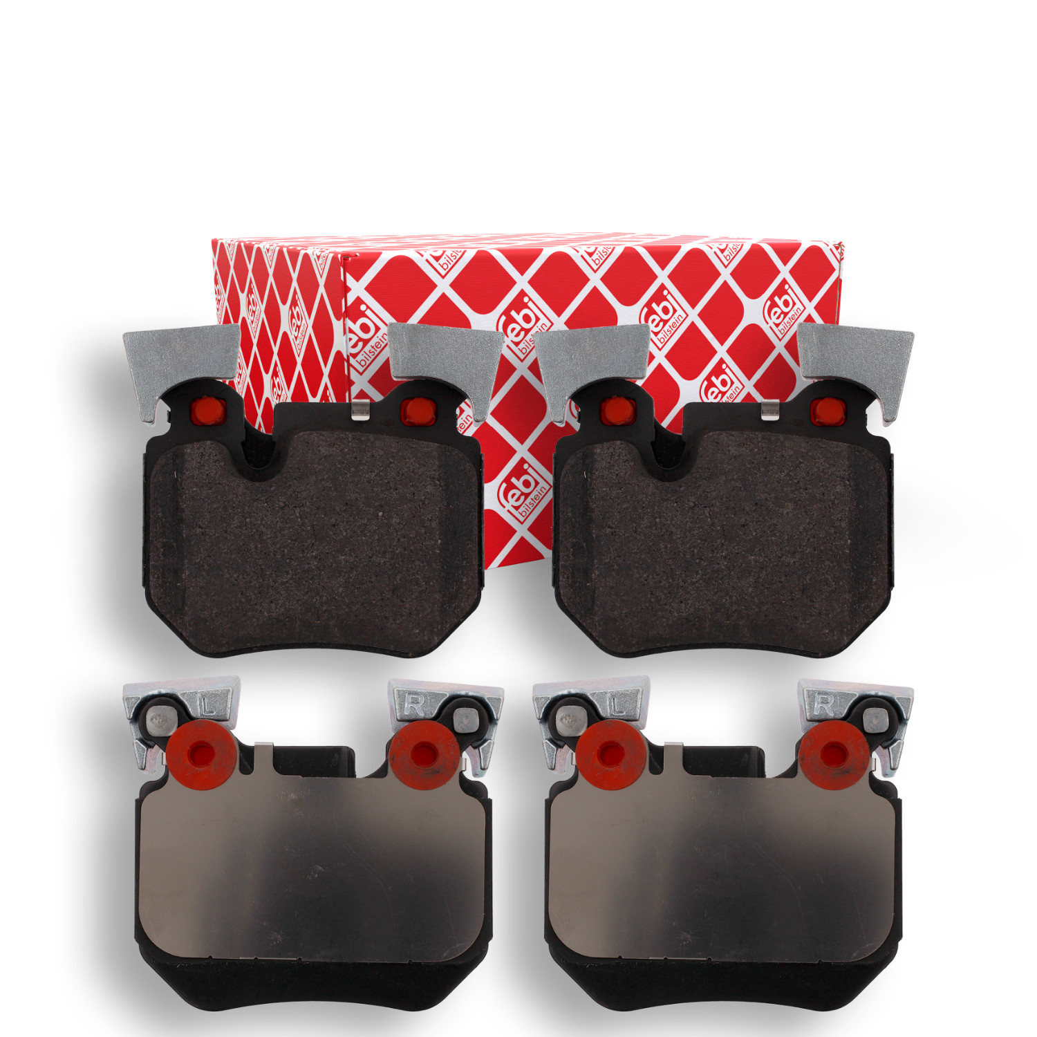 FEBI BILSTEIN Bremsbelagsatz, Scheibenbremse 16767 f&uuml;r BMW, Hinterachse