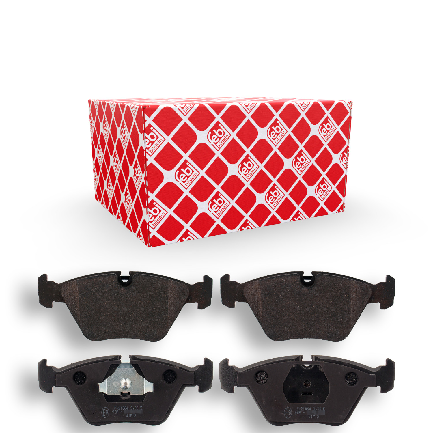 FEBI BILSTEIN Bremsbelagsatz, Scheibenbremse 116083 f&uuml;r JAGUAR, Vorderachse
