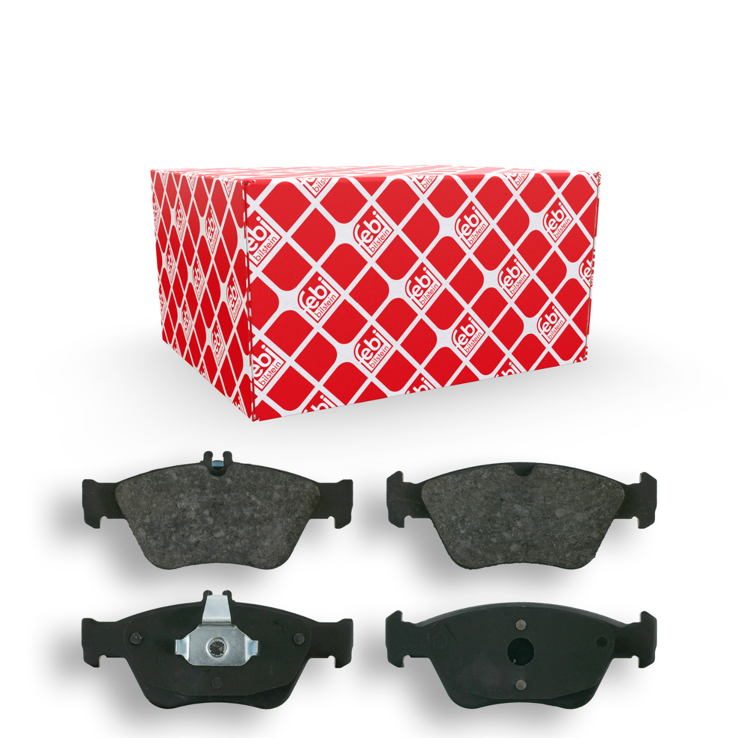 FEBI BILSTEIN Bremsbelagsatz, Scheibenbremse 16027 f&uuml;r MERCEDES-BENZ