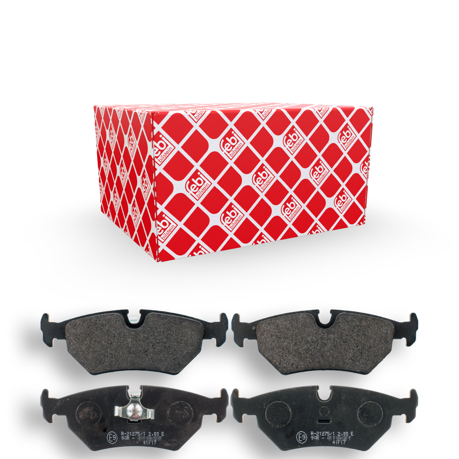 FEBI BILSTEIN Bremsbelagsatz, Scheibenbremse 116081 f&uuml;r JAGUAR, Hinterachse