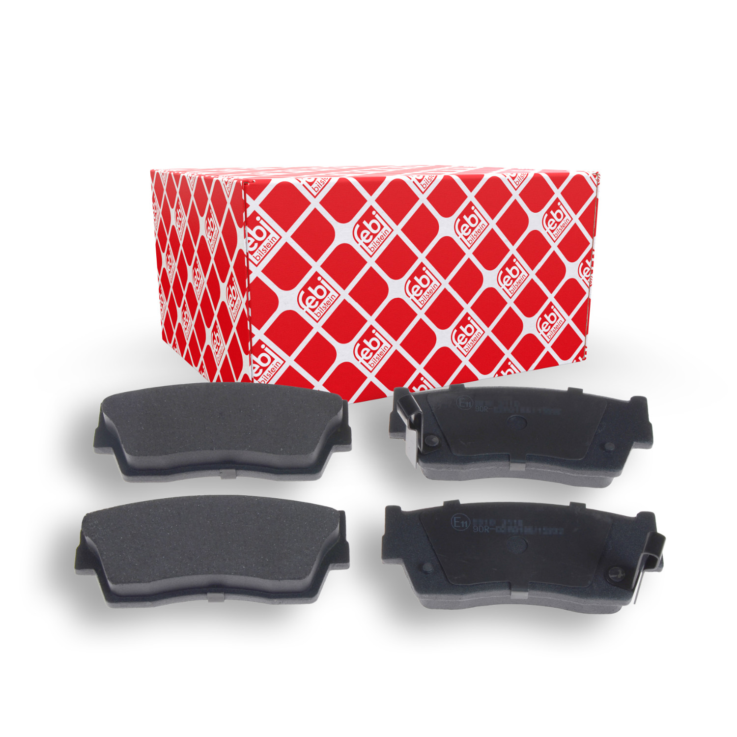 FEBI BILSTEIN Bremsbelagsatz, Scheibenbremse 16656 f&uuml;r MAZDA SUZUKI CHEVROLET