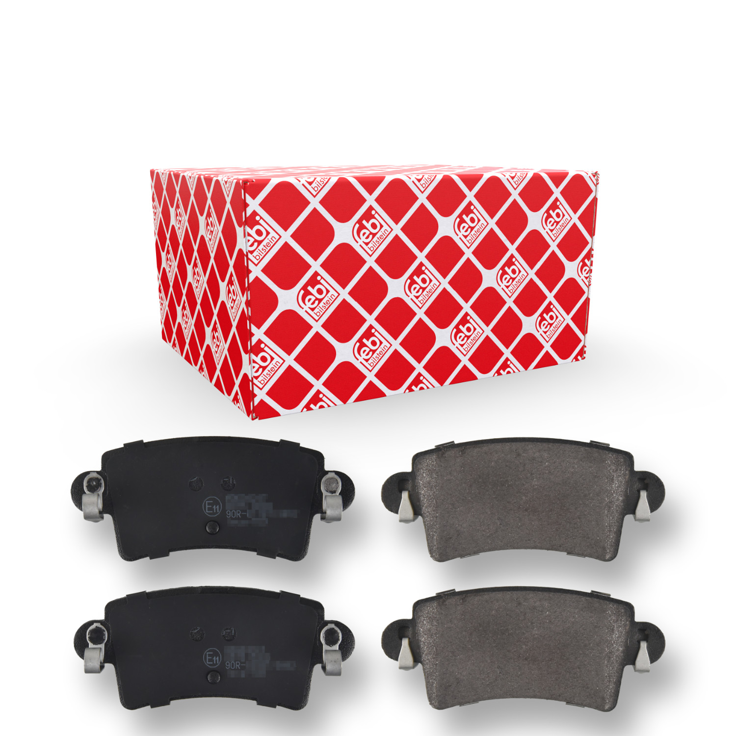 FEBI BILSTEIN Bremsbelagsatz, Scheibenbremse 16493 f&uuml;r NISSAN OPEL RENAULT