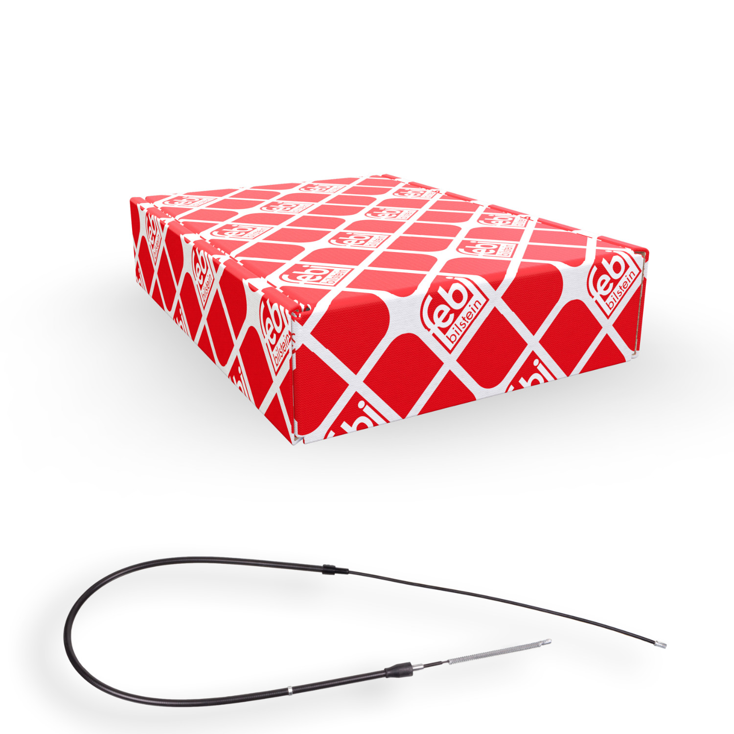 FEBI BILSTEIN Seilzug, Feststellbremse 24520 f&uuml;r SEAT SKODA VW, hinten links