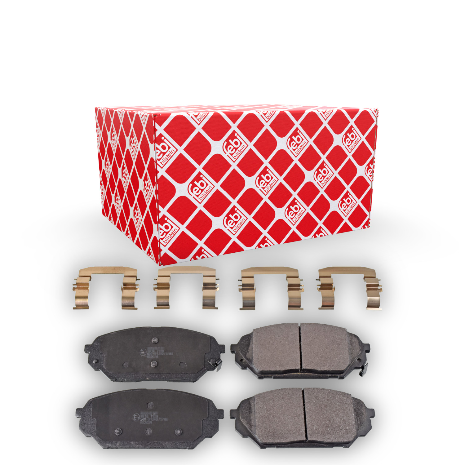 FEBI BILSTEIN Bremsbelagsatz, Scheibenbremse 170627 f&uuml;r HYUNDAI, Vorderachse