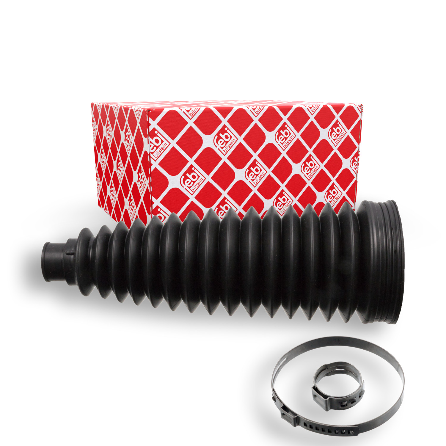 FEBI BILSTEIN Faltenbalgsatz, Lenkung 101710 f&uuml;r TOYOTA LEXUS, Vorderachse links